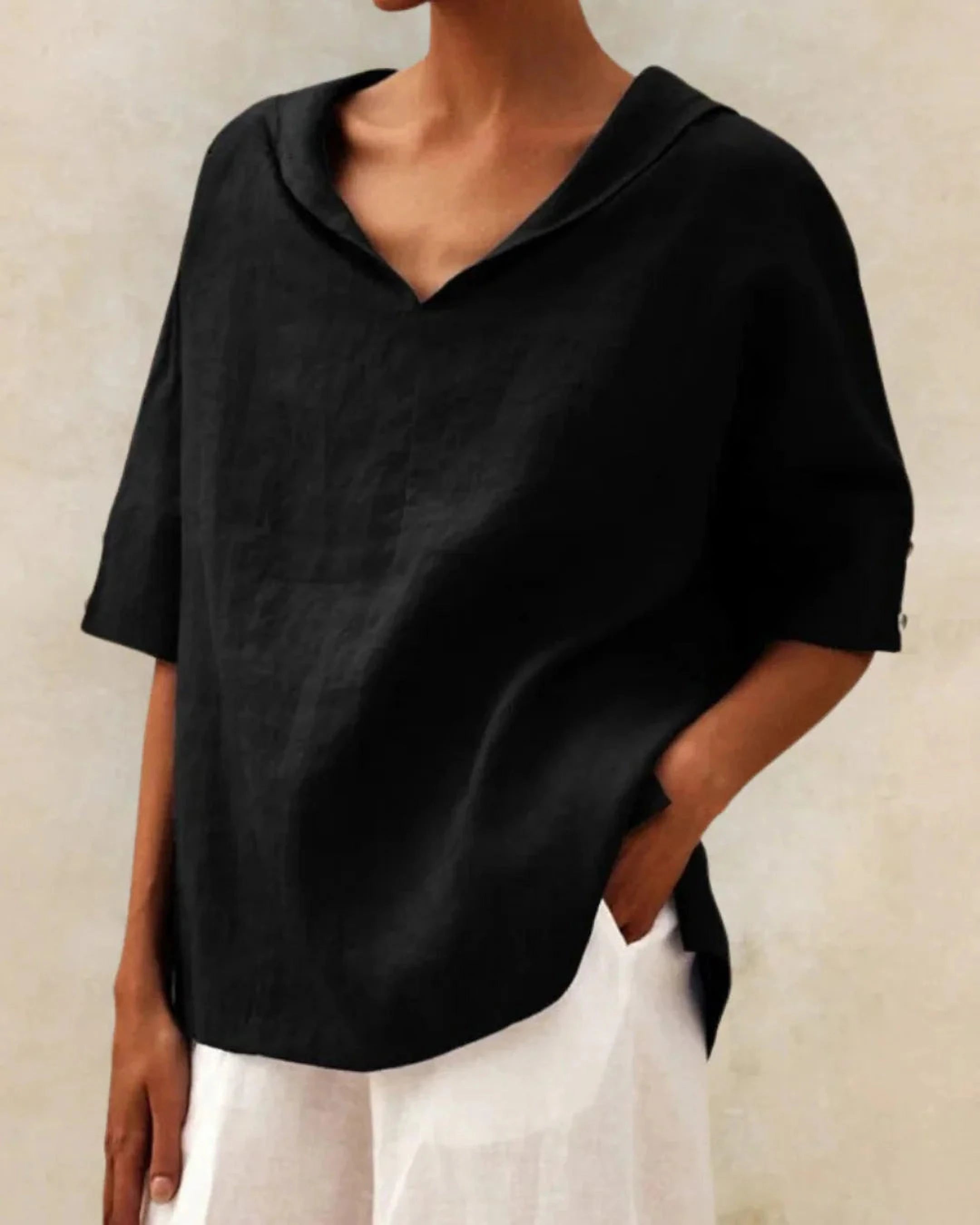 Ambiance Décontractée | Chemise Femme Coupe Lâche Confortable