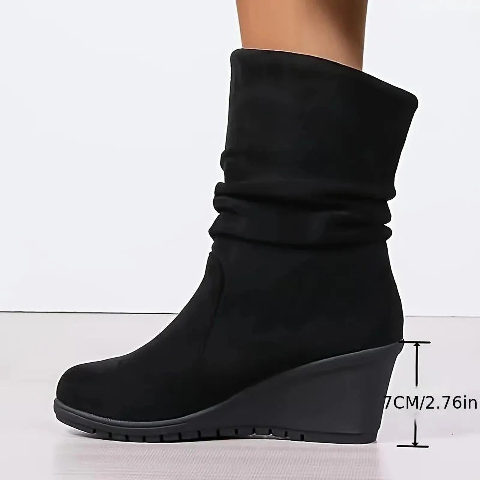 Bottes wedge Althea | Confort quotidien et élégance moderne