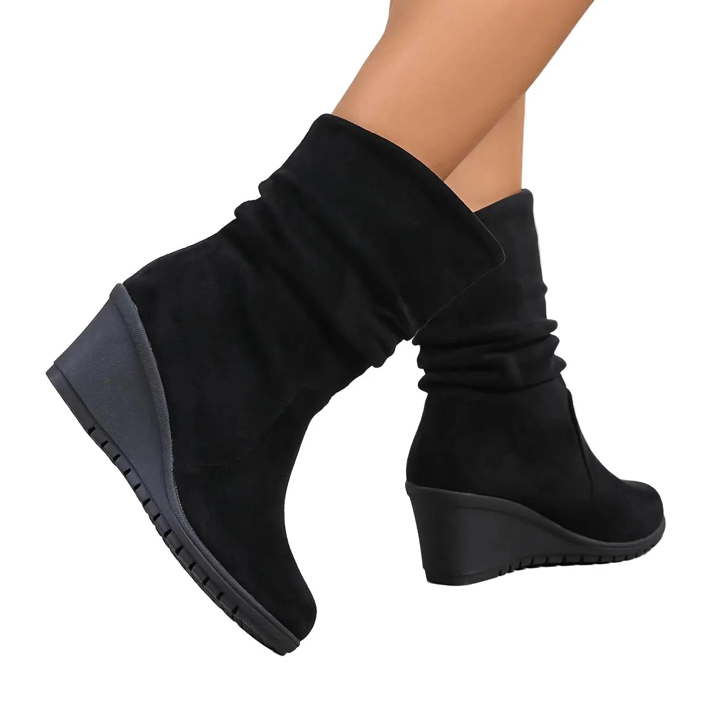 Bottes wedge Althea | Confort quotidien et élégance moderne