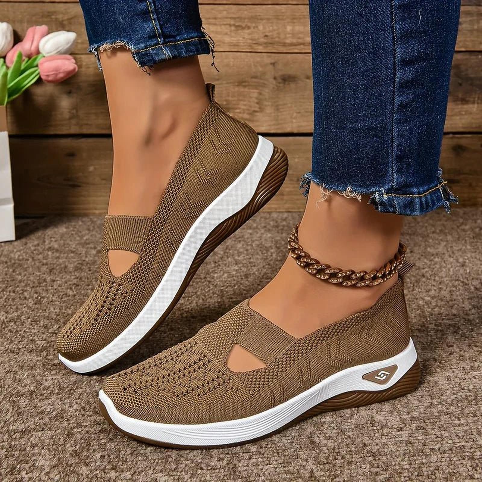 BreezyStep Élégance | Chaussures Féminines Respirantes Pour l'Été Faciles à Enfiler