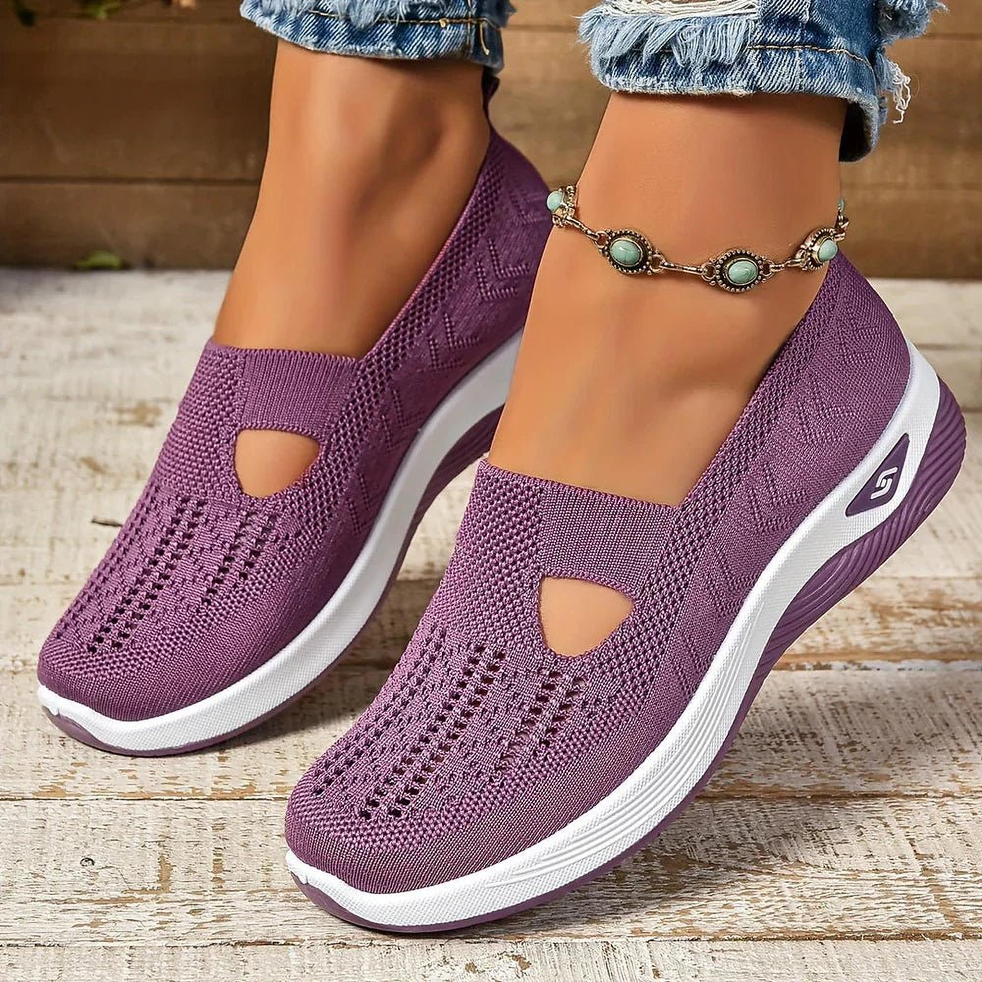 BreezyStep Élégance | Chaussures Féminines Respirantes Pour l'Été Faciles à Enfiler