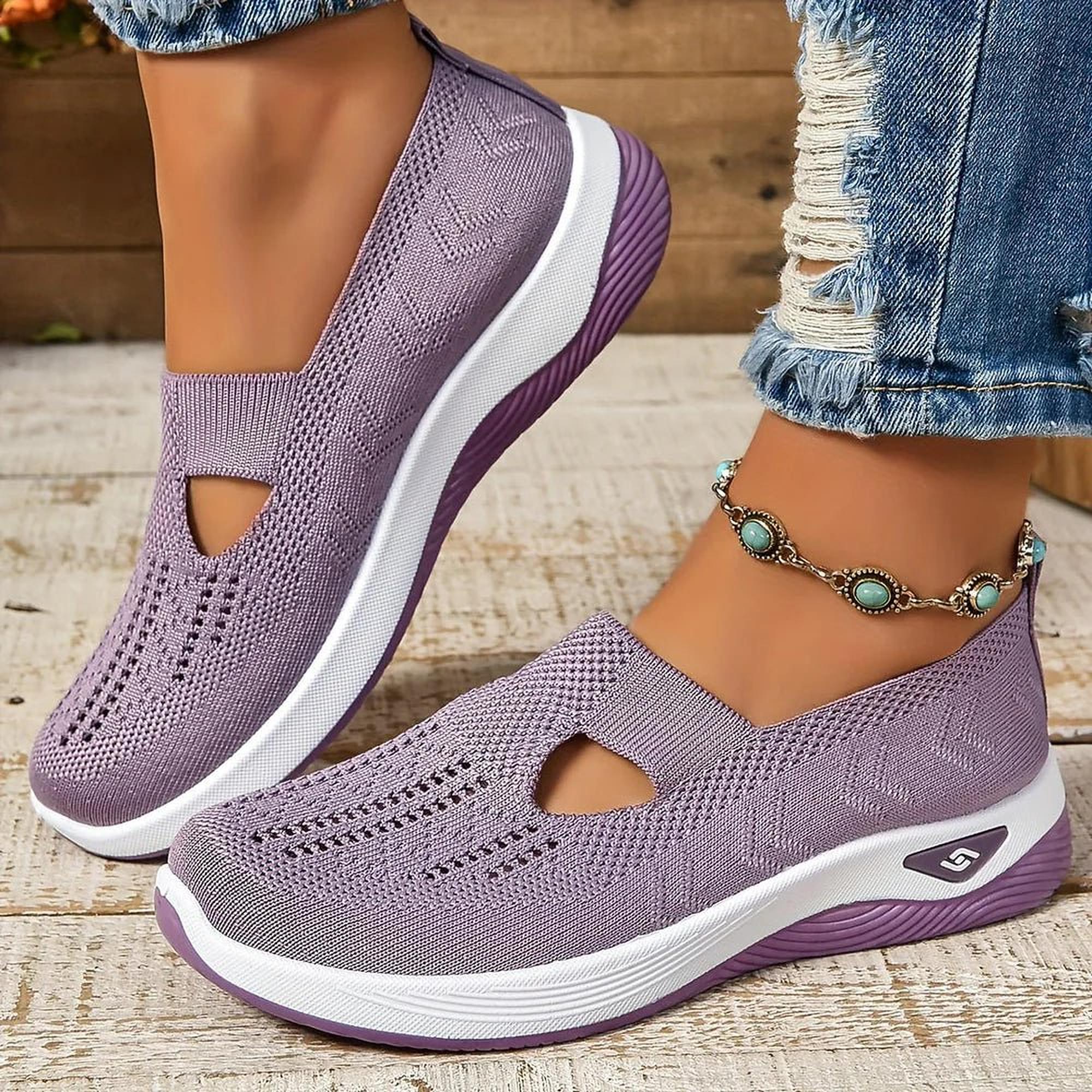 BreezyStep Élégance | Chaussures Féminines Respirantes Pour l'Été Faciles à Enfiler