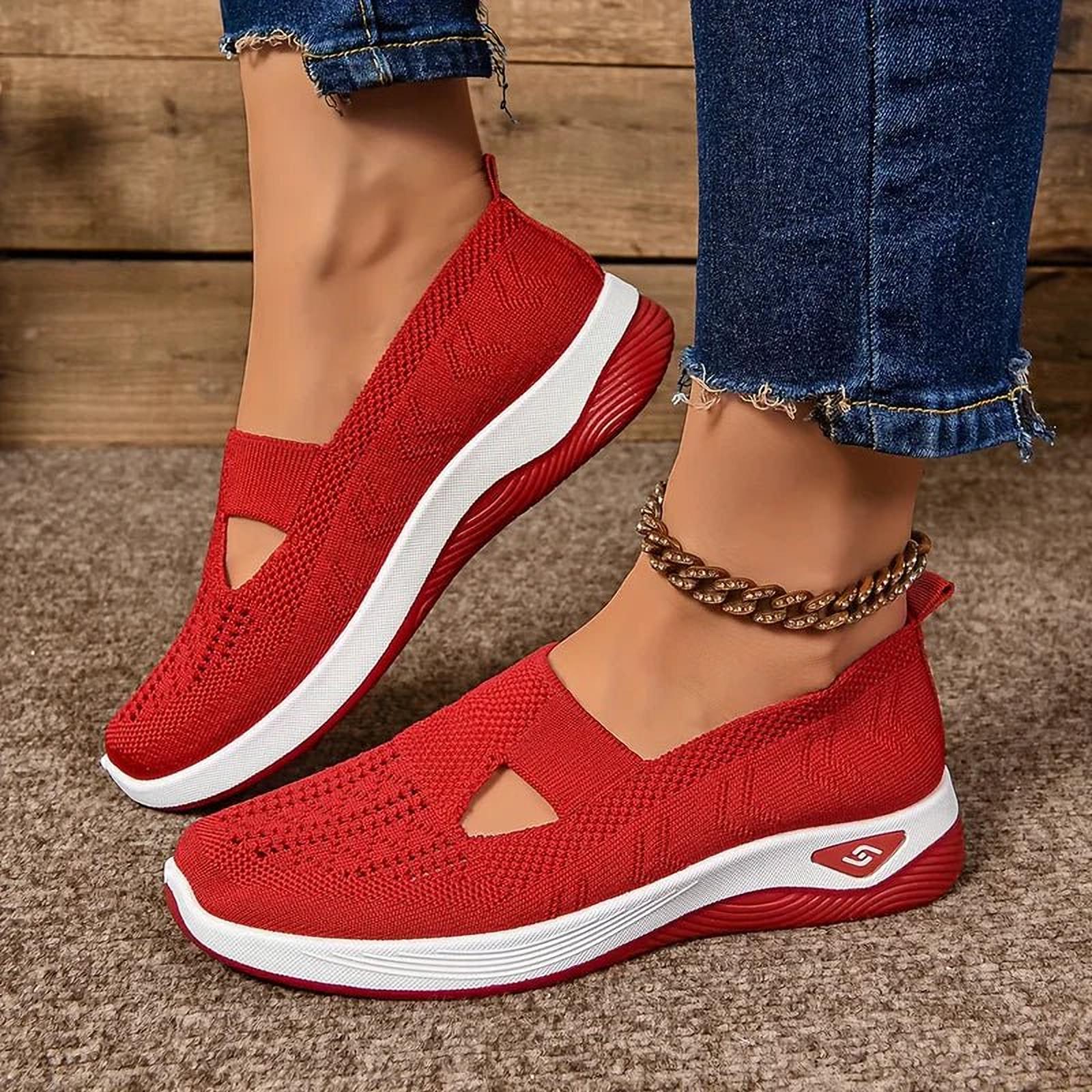 BreezyStep Élégance | Chaussures Féminines Respirantes Pour l'Été Faciles à Enfiler