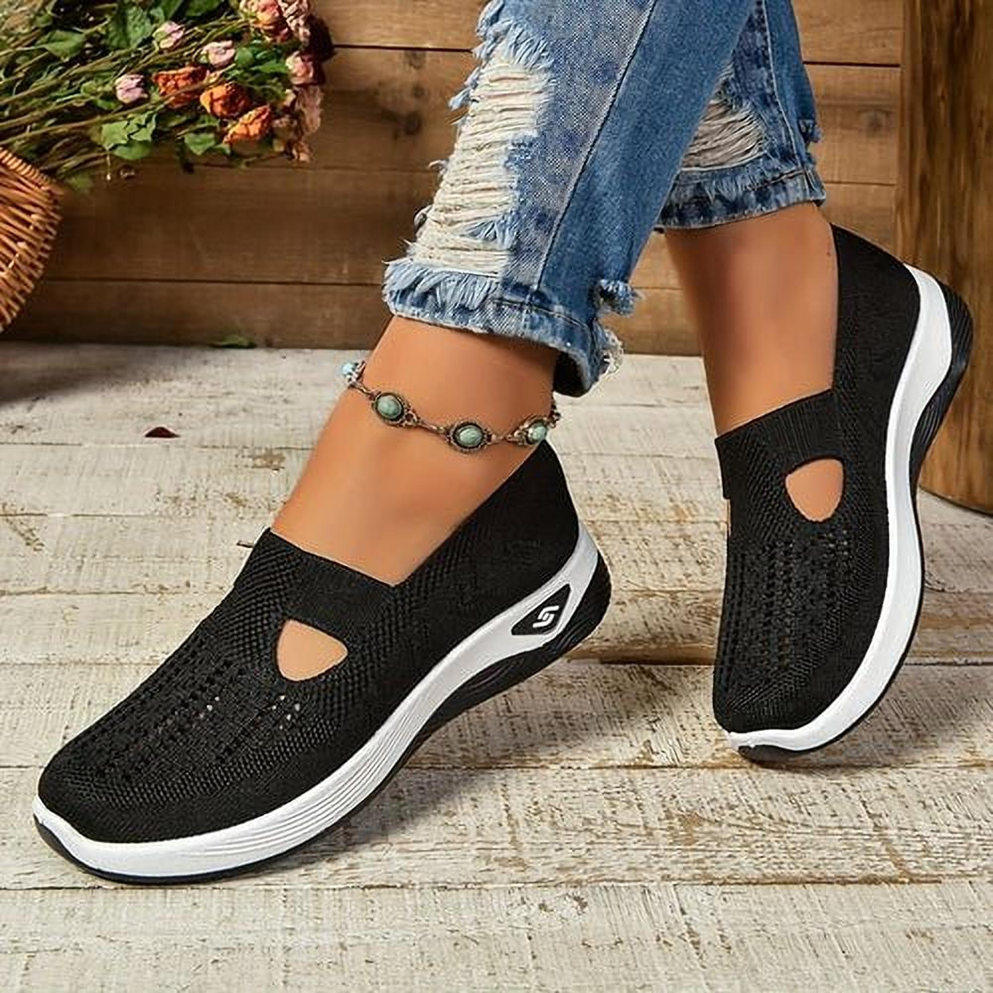 BreezyStep Élégance | Chaussures Féminines Respirantes Pour l'Été Faciles à Enfiler