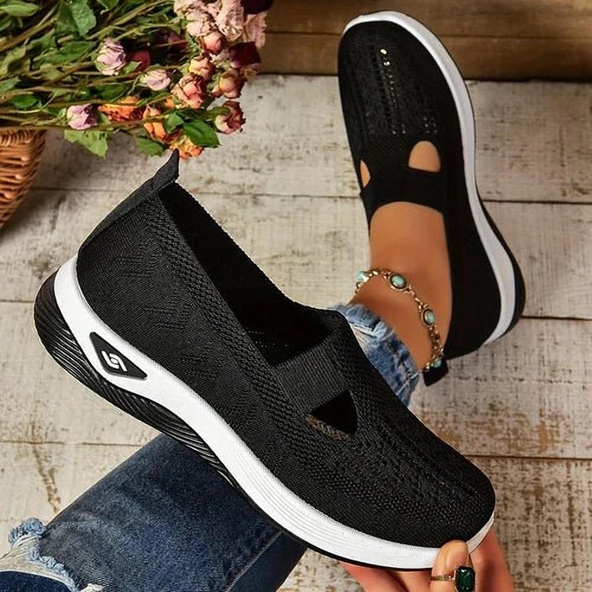 BreezyStep Élégance | Chaussures Féminines Respirantes Pour l'Été Faciles à Enfiler