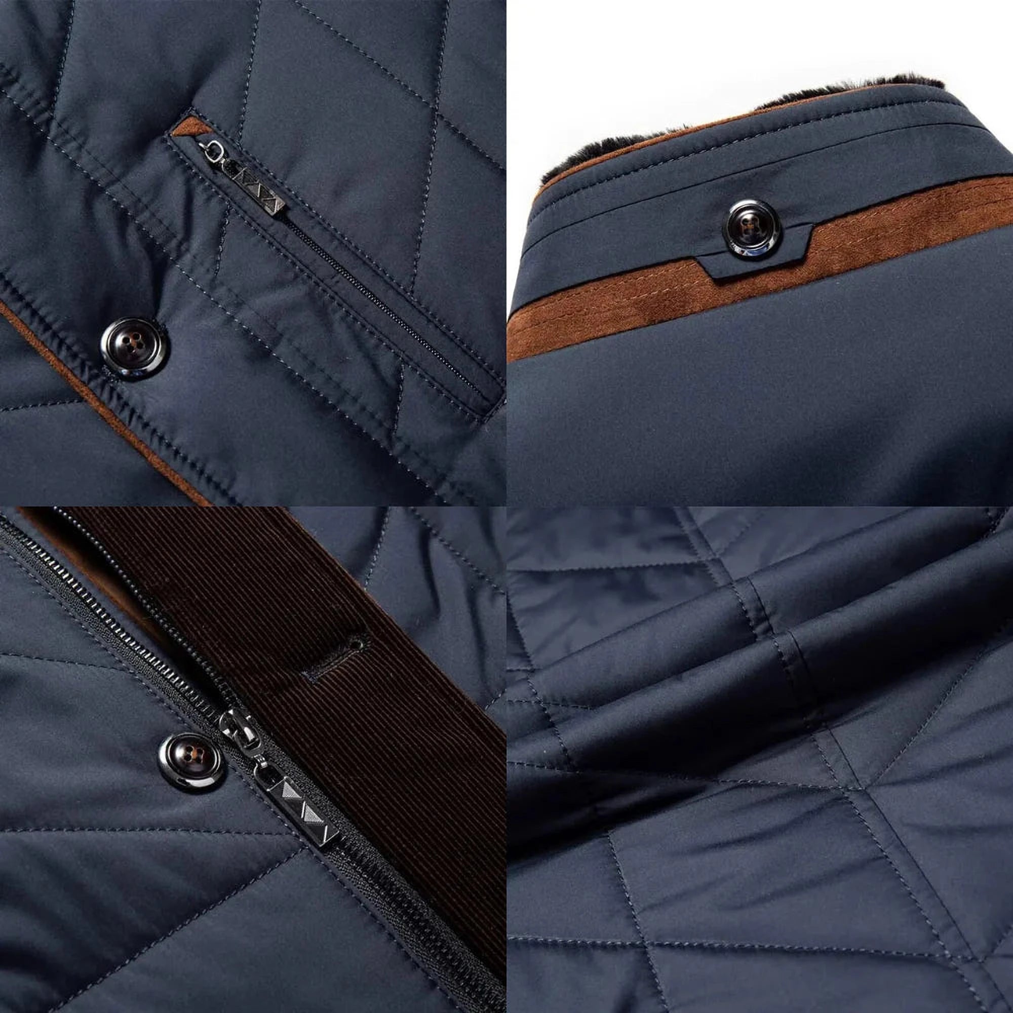 Chaleur Prestige | Manteau d'hiver élégant et confortable pour hommes