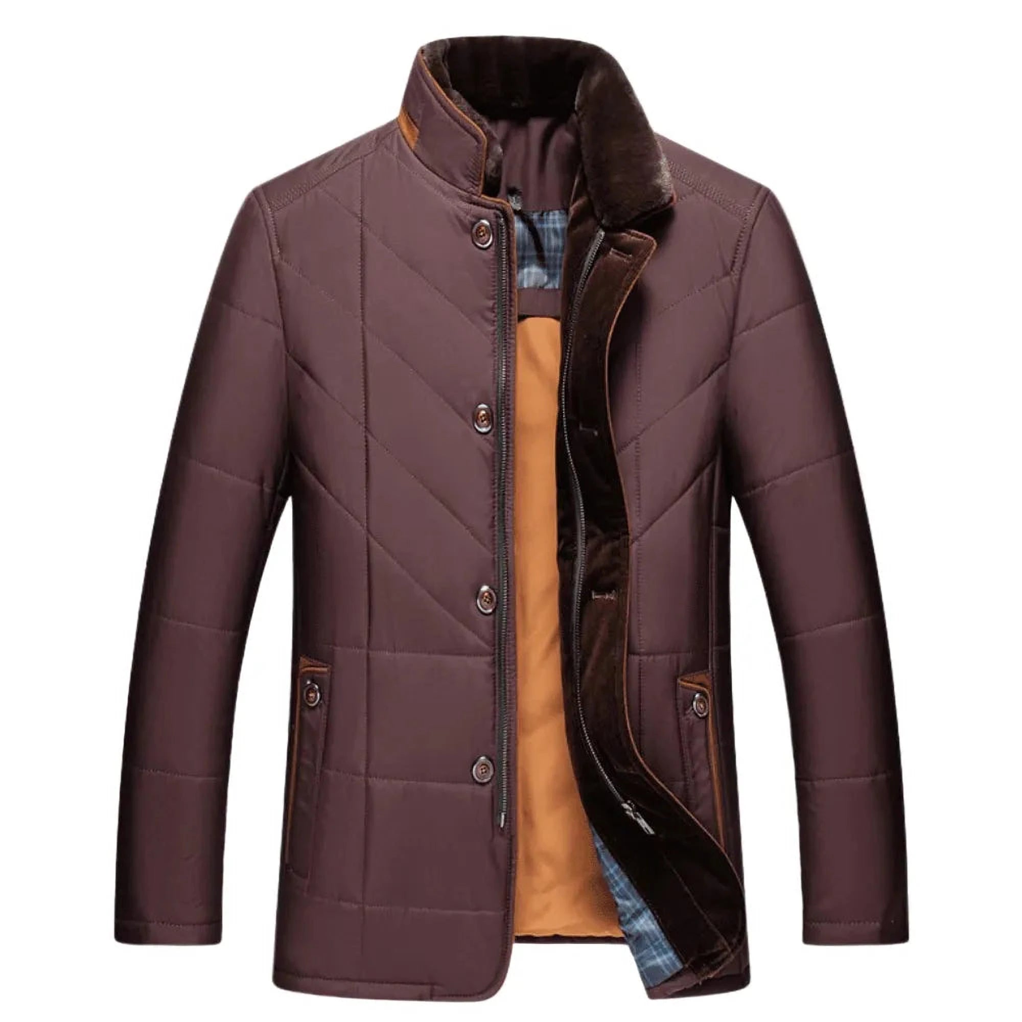 Chaleur Prestige | Manteau d'hiver élégant et confortable pour hommes