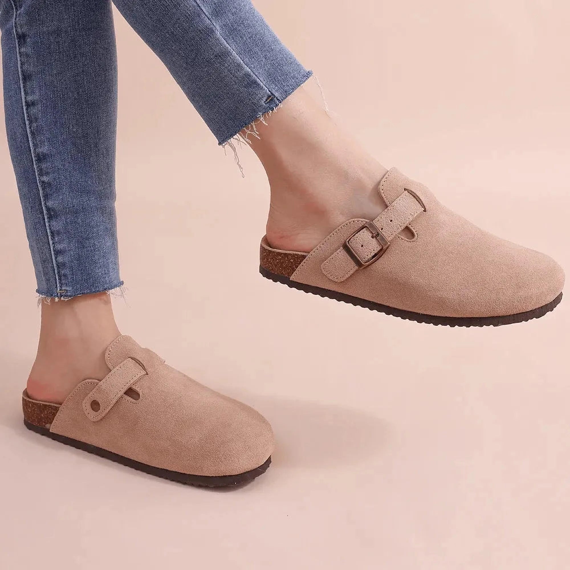 Confort Élégance Mules | Sandales Orthopédiques en Suède pour Femmes