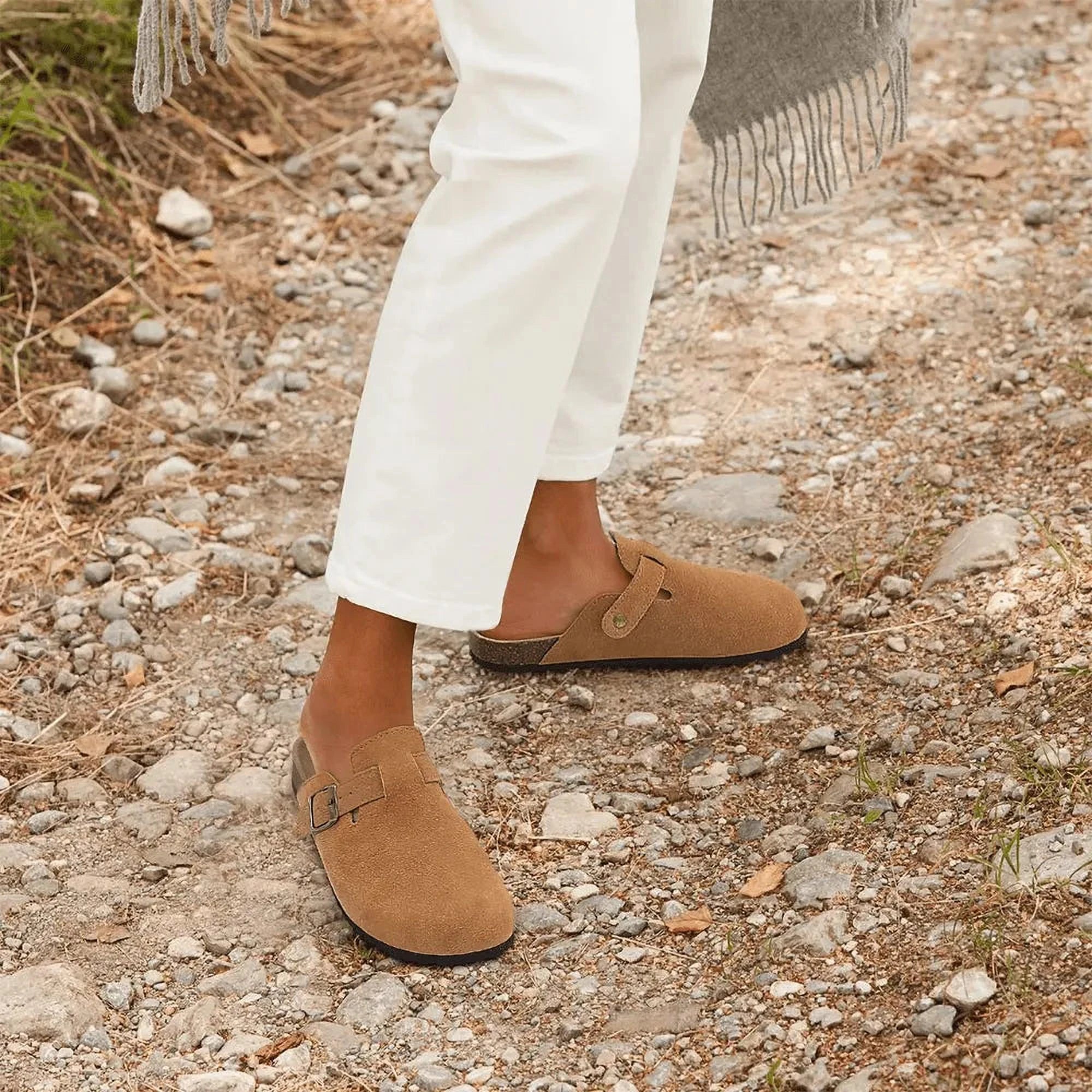 Confort Élégance Mules | Sandales Orthopédiques en Suède pour Femmes