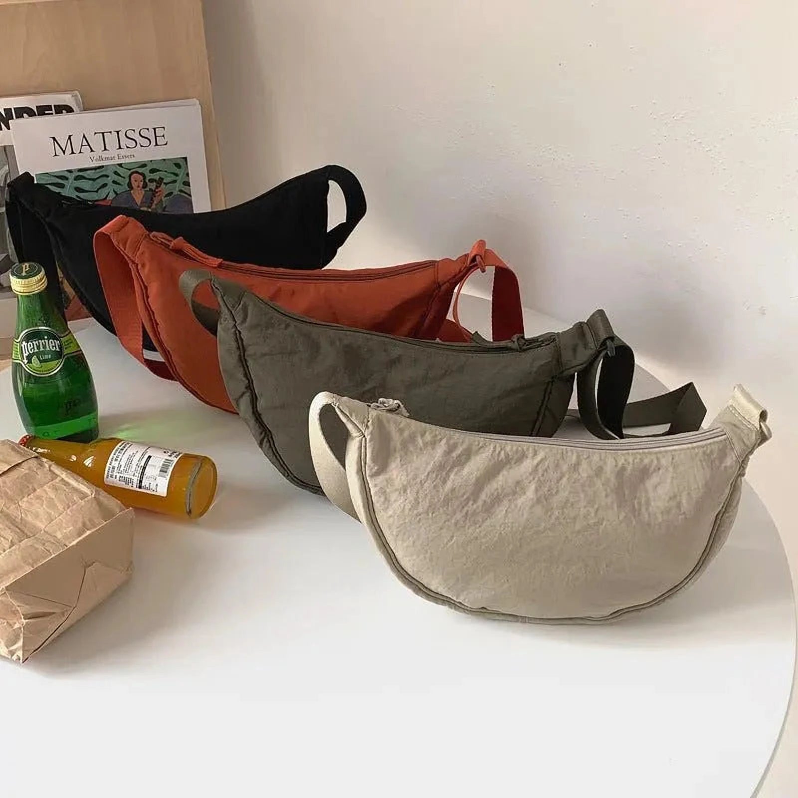 Crescent Chérie | Sac à main demi-lune élégant pour femme