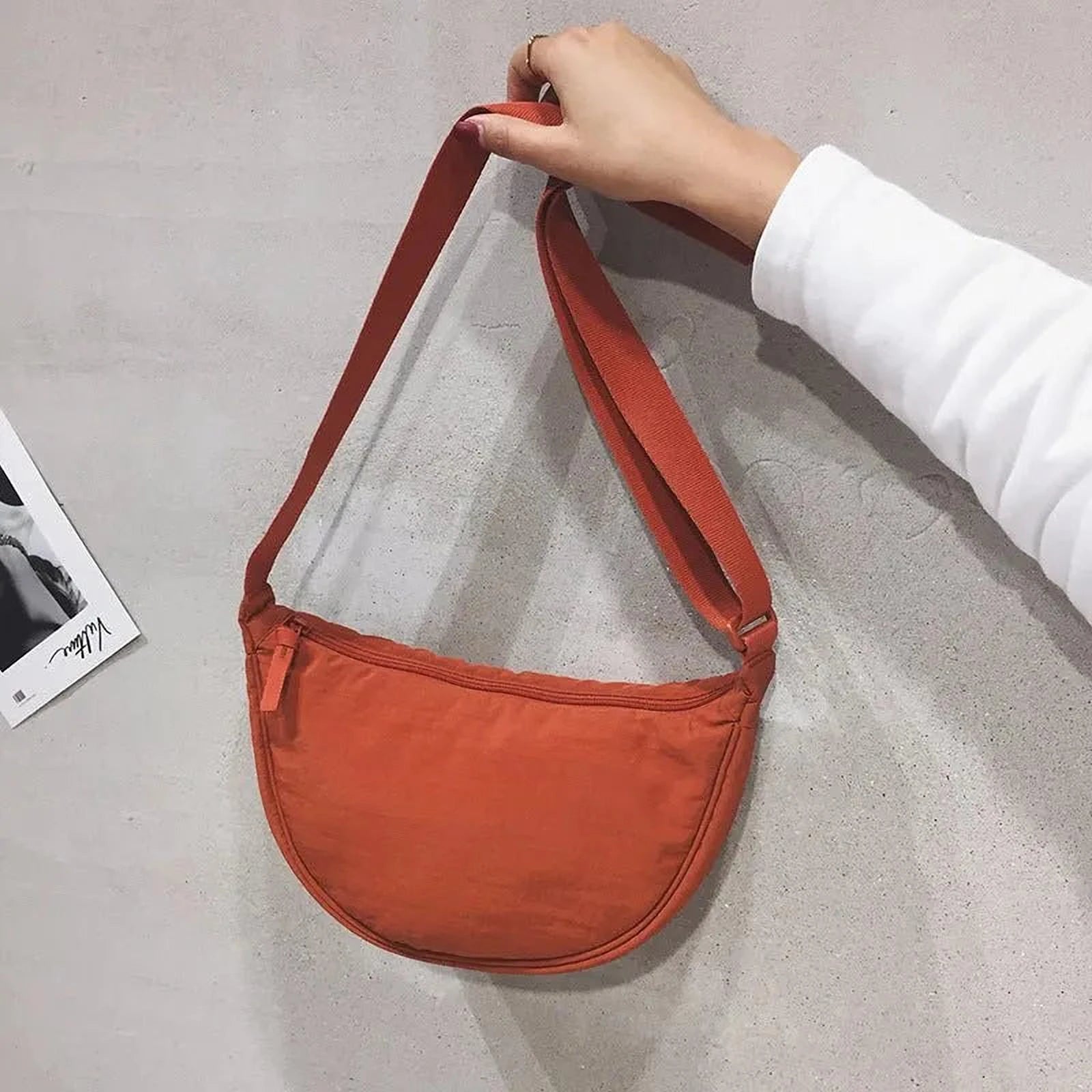 Crescent Chérie | Sac à main demi-lune élégant pour femme