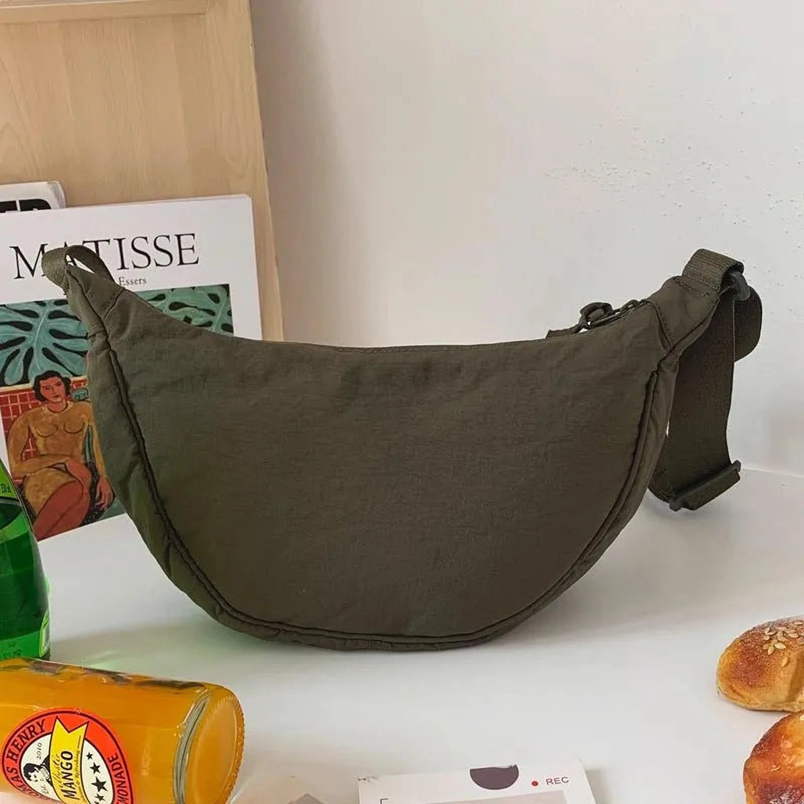 Crescent Chérie | Sac à main demi-lune élégant pour femme