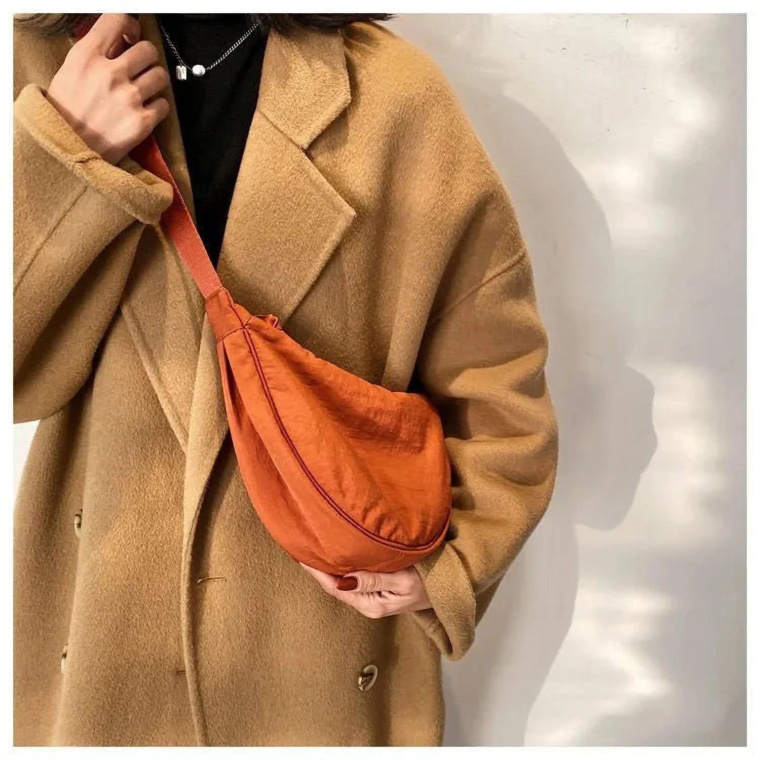 Crescent Chérie | Sac à main demi-lune élégant pour femme