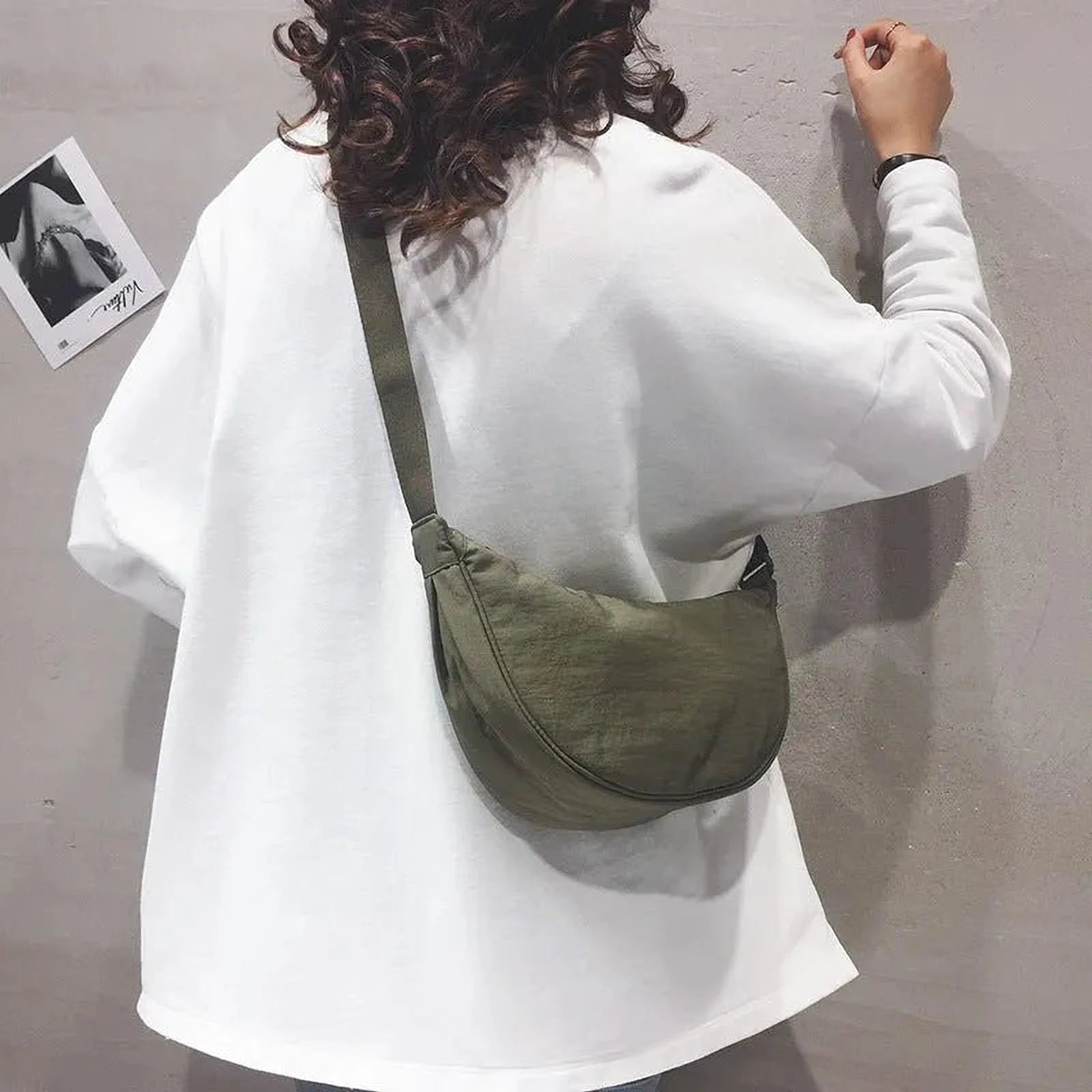 Crescent Chérie | Sac à main demi-lune élégant pour femme