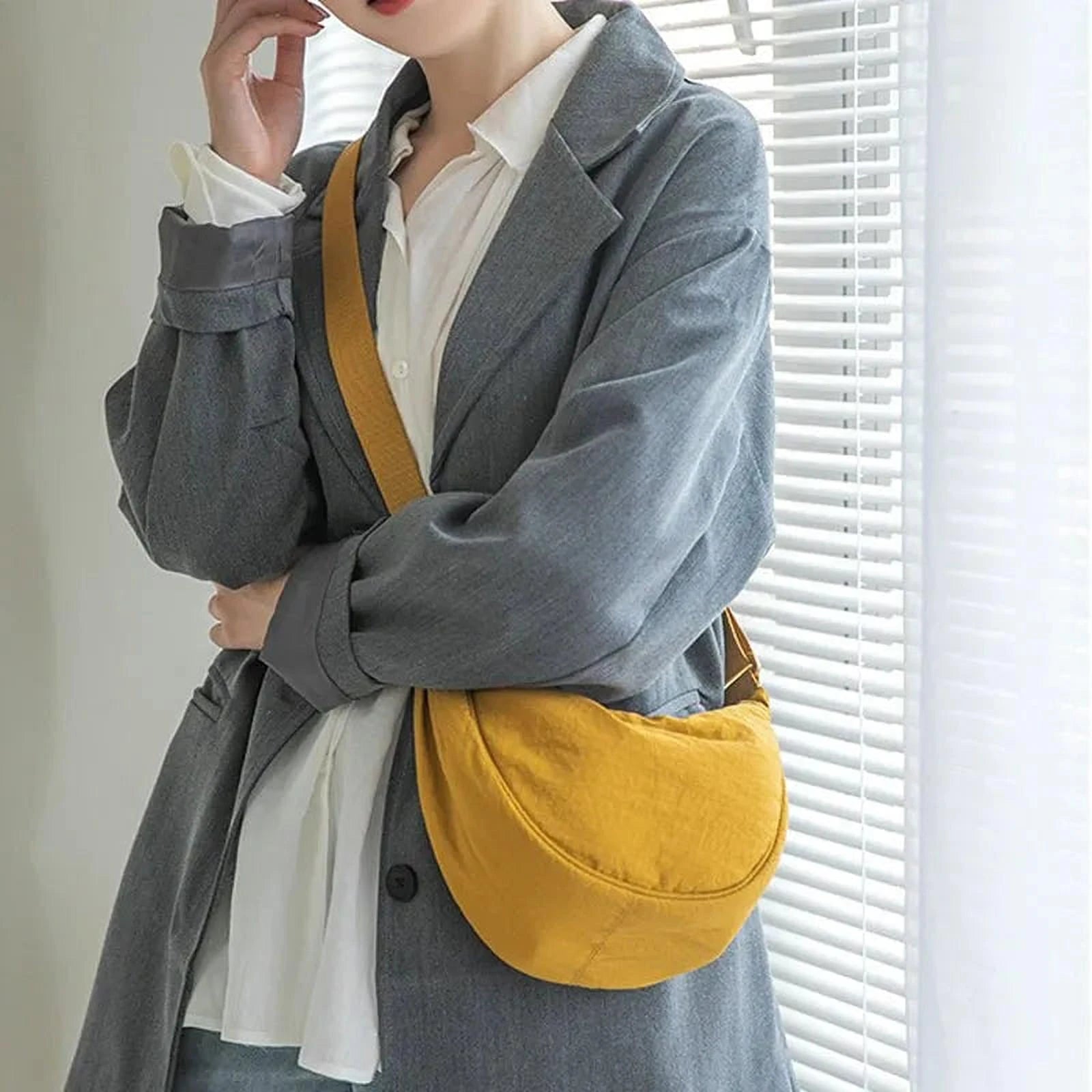 Crescent Chérie | Sac à main demi-lune élégant pour femme