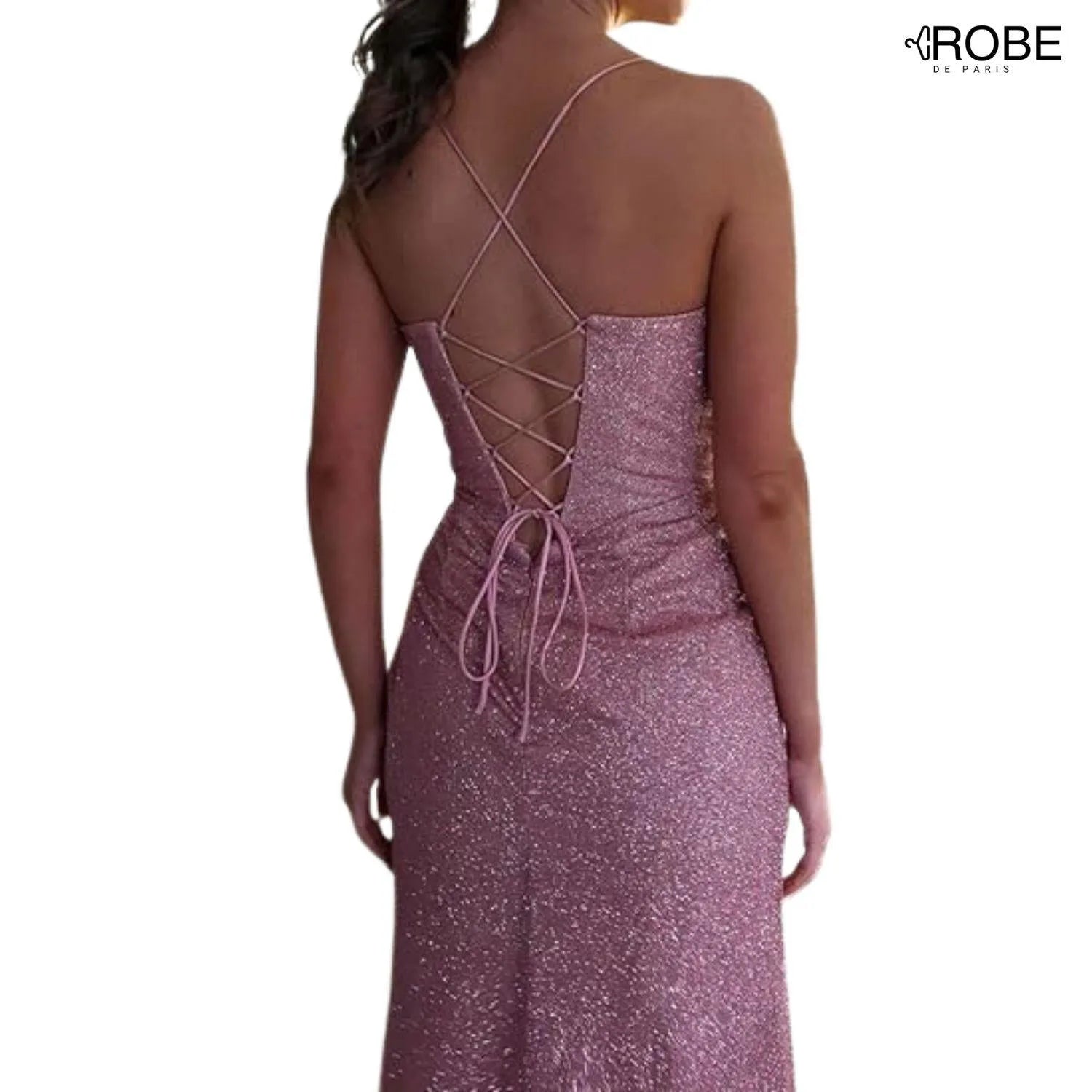 Éclat Élégante | Robe Maxi à Paillettes pour Femmes Soirées