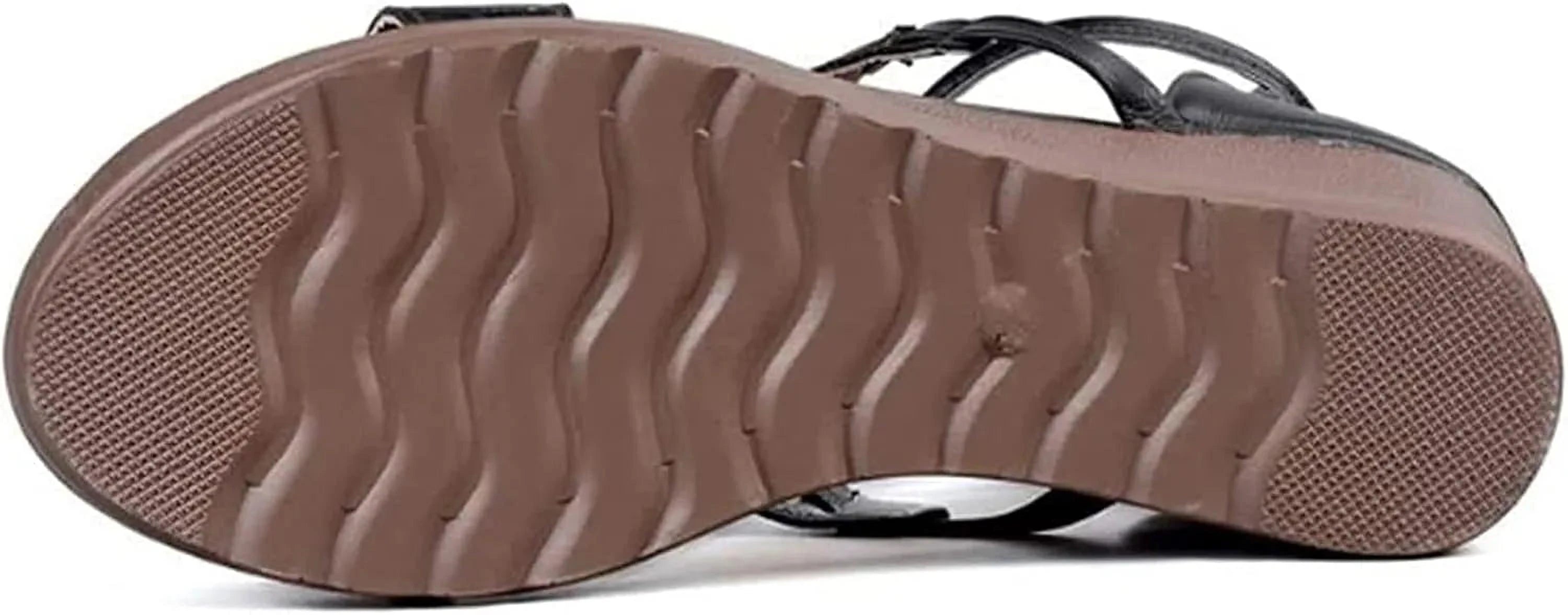 Élégance Confort Sandales | Talons Compensés Confortables pour Femmes