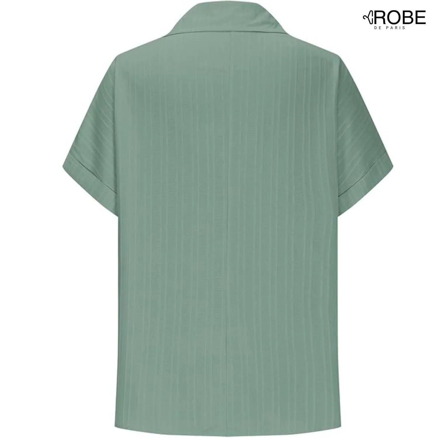 Élégance Décontractée | Chemisier Col Chemise Style Féminin