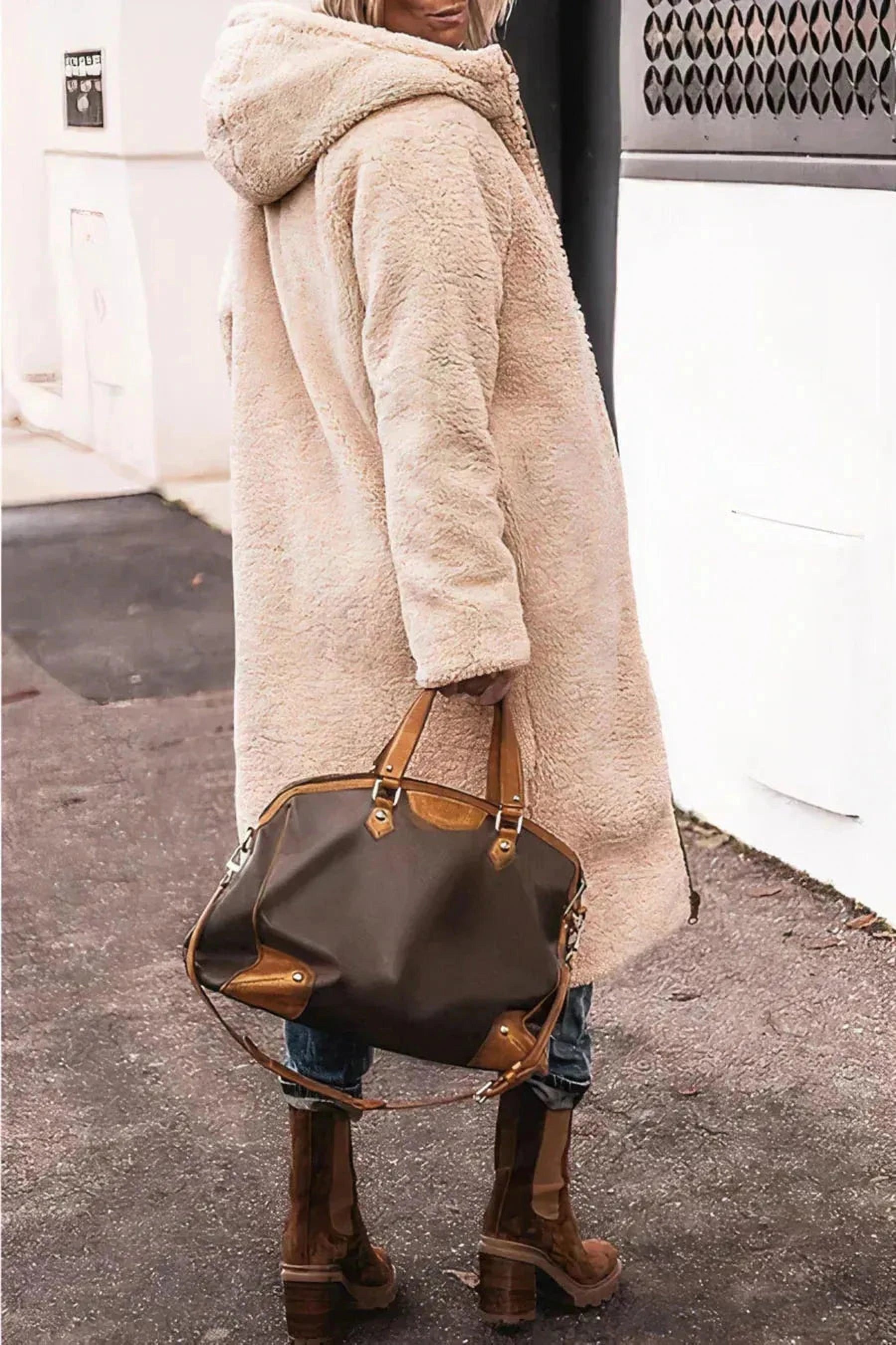 Élégance Double Face | Parka Réversible Chaude pour Femmes
