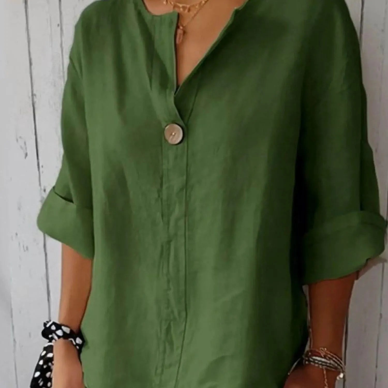 Élégance Douceur | Blouse Chic et Confortable pour Style Quotidien