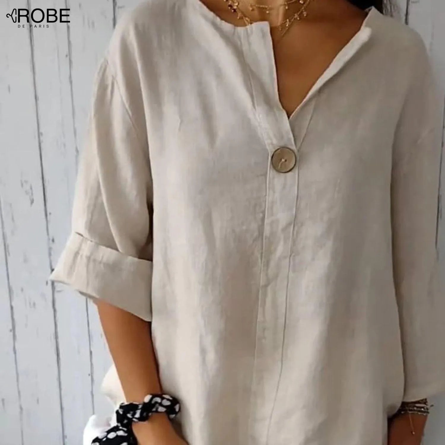 Élégance Douceur | Blouse Chic et Confortable pour Style Quotidien