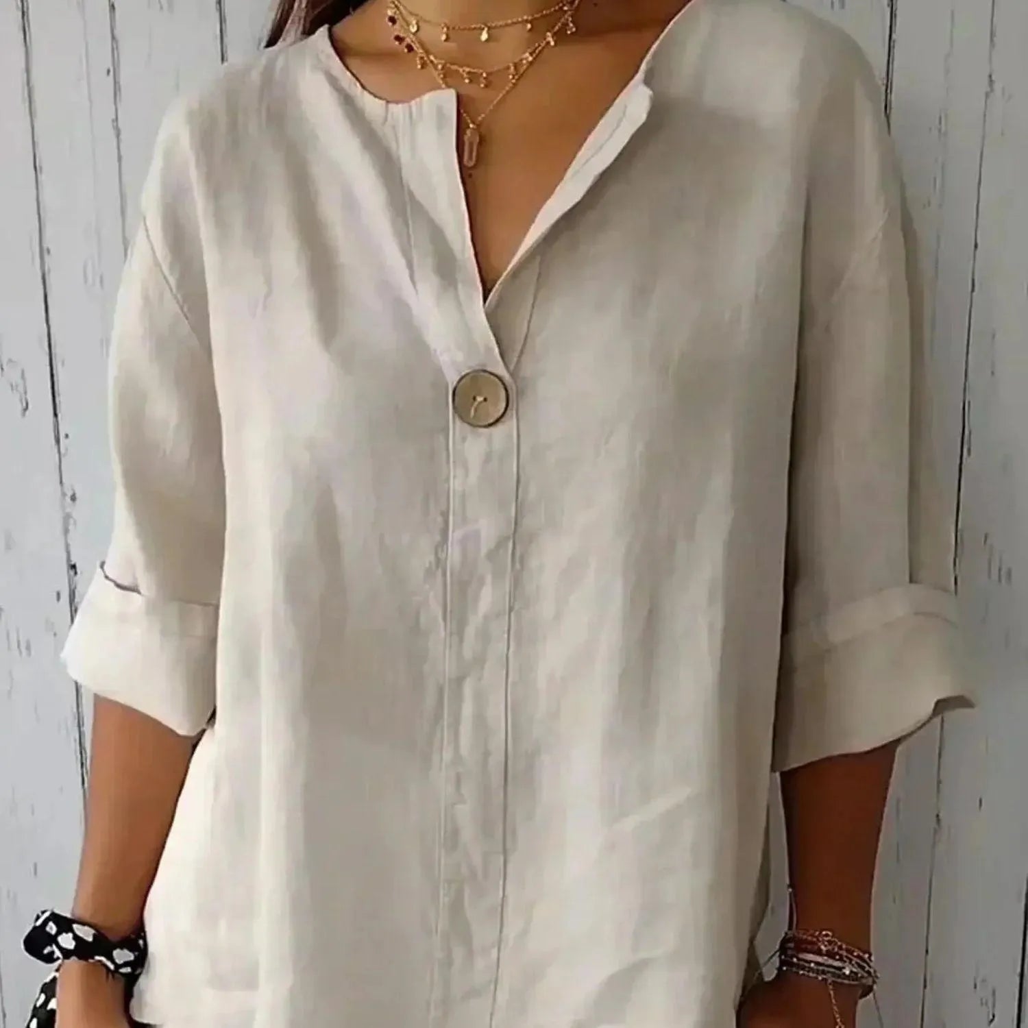 Élégance Douceur | Blouse Chic et Confortable pour Style Quotidien