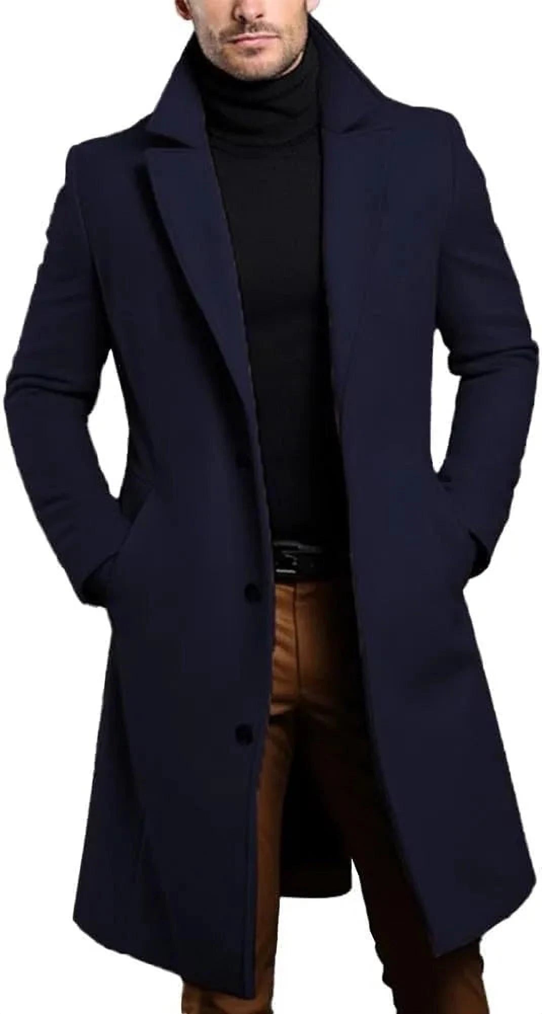 Élégance Hivernale | Manteau Classique Homme pour un Hiver Chic