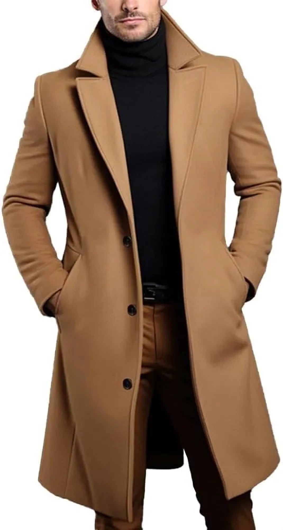 Élégance Hivernale | Manteau Classique Homme pour un Hiver Chic