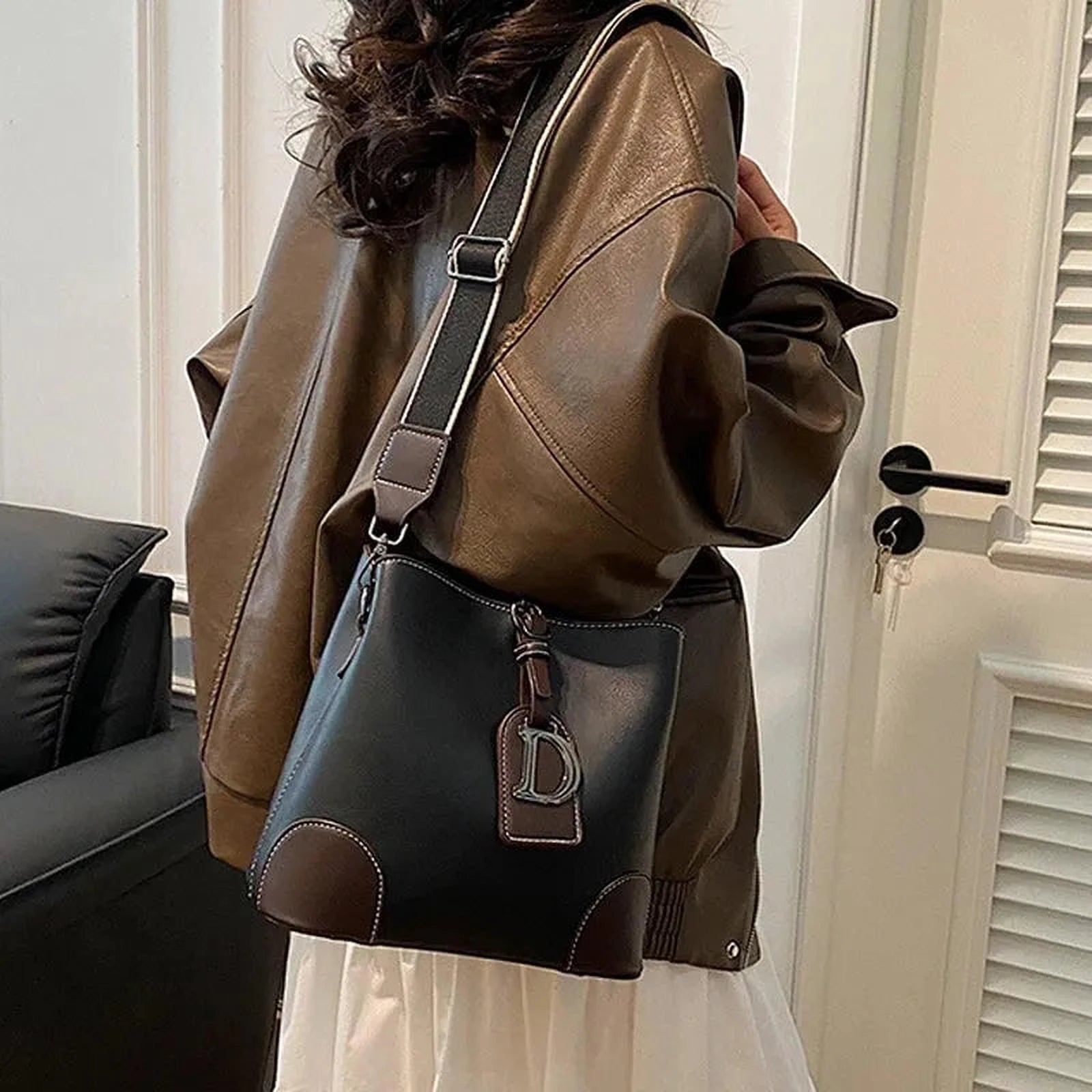 Élégance Infinie | Sac Seau Chic pour Femmes Modernes