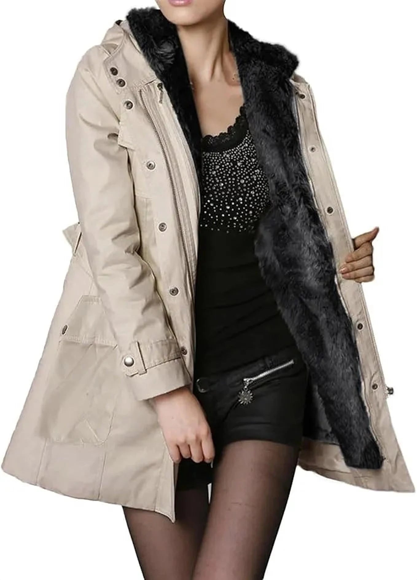 Élégance Nordique | Parka Féminine de Qualité Supérieure pour Hiver