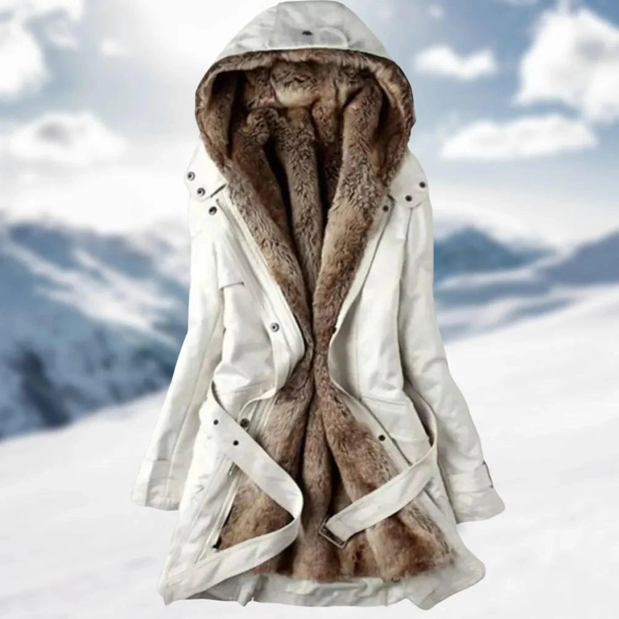 Élégance Nordique | Parka Féminine de Qualité Supérieure pour Hiver