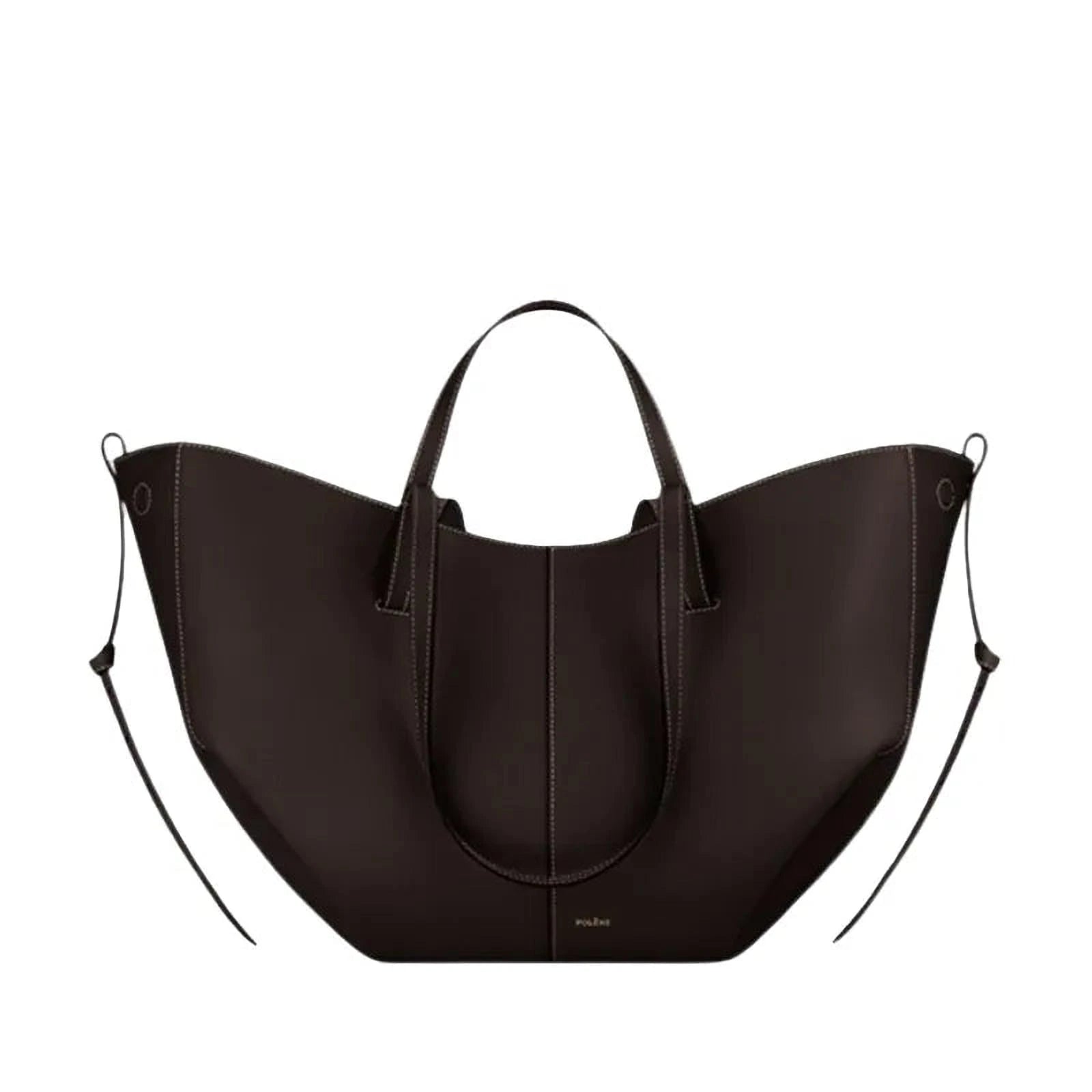 Élégance Plissée | Sac Fourre-Tout en Cuir Sculpté Pour Femme