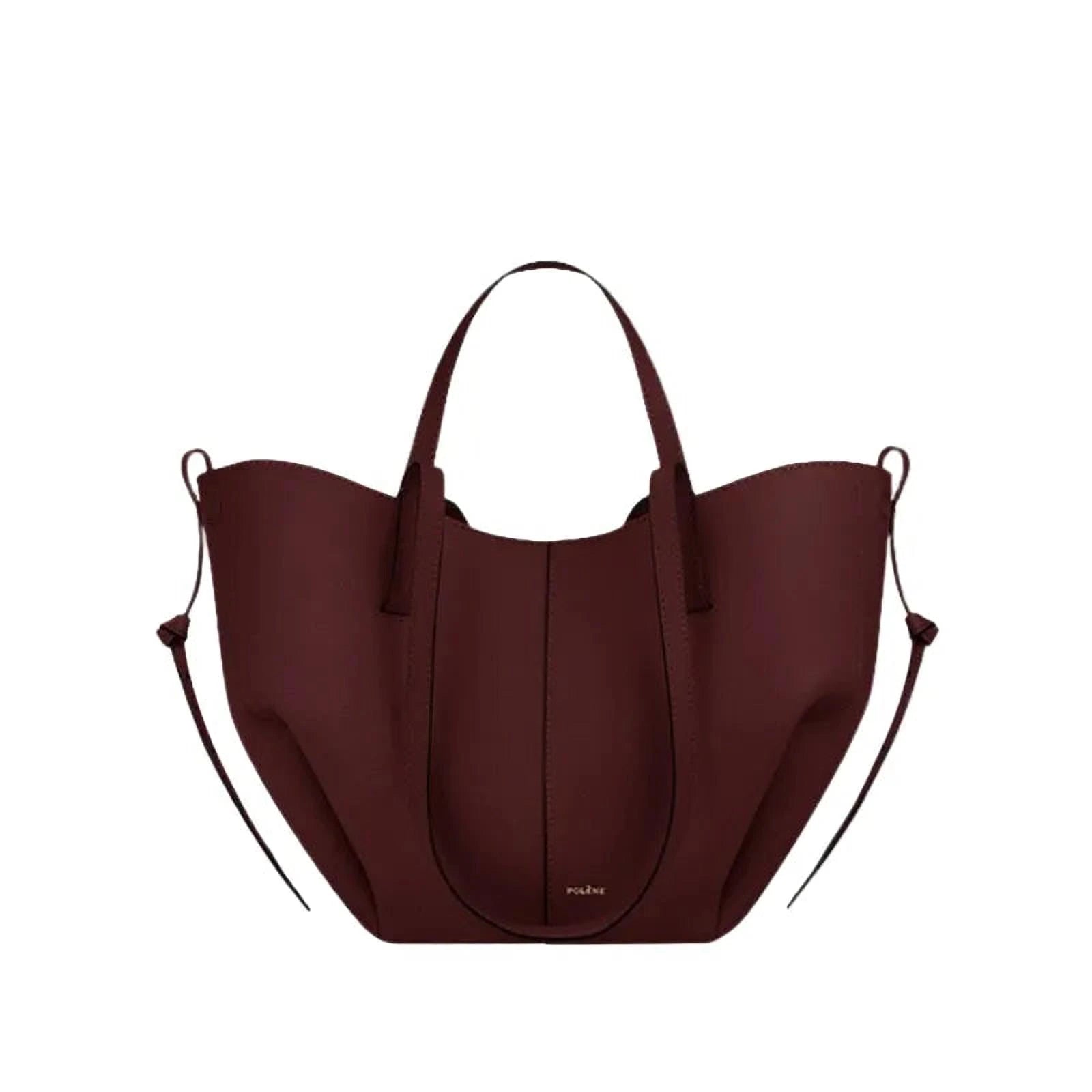 Élégance Plissée | Sac Fourre-Tout en Cuir Sculpté Pour Femme