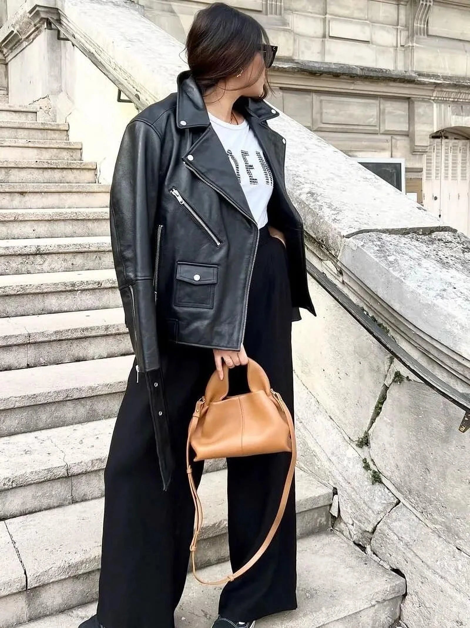 Élégance Porté Main | Sac à main chic en PU pour femmes