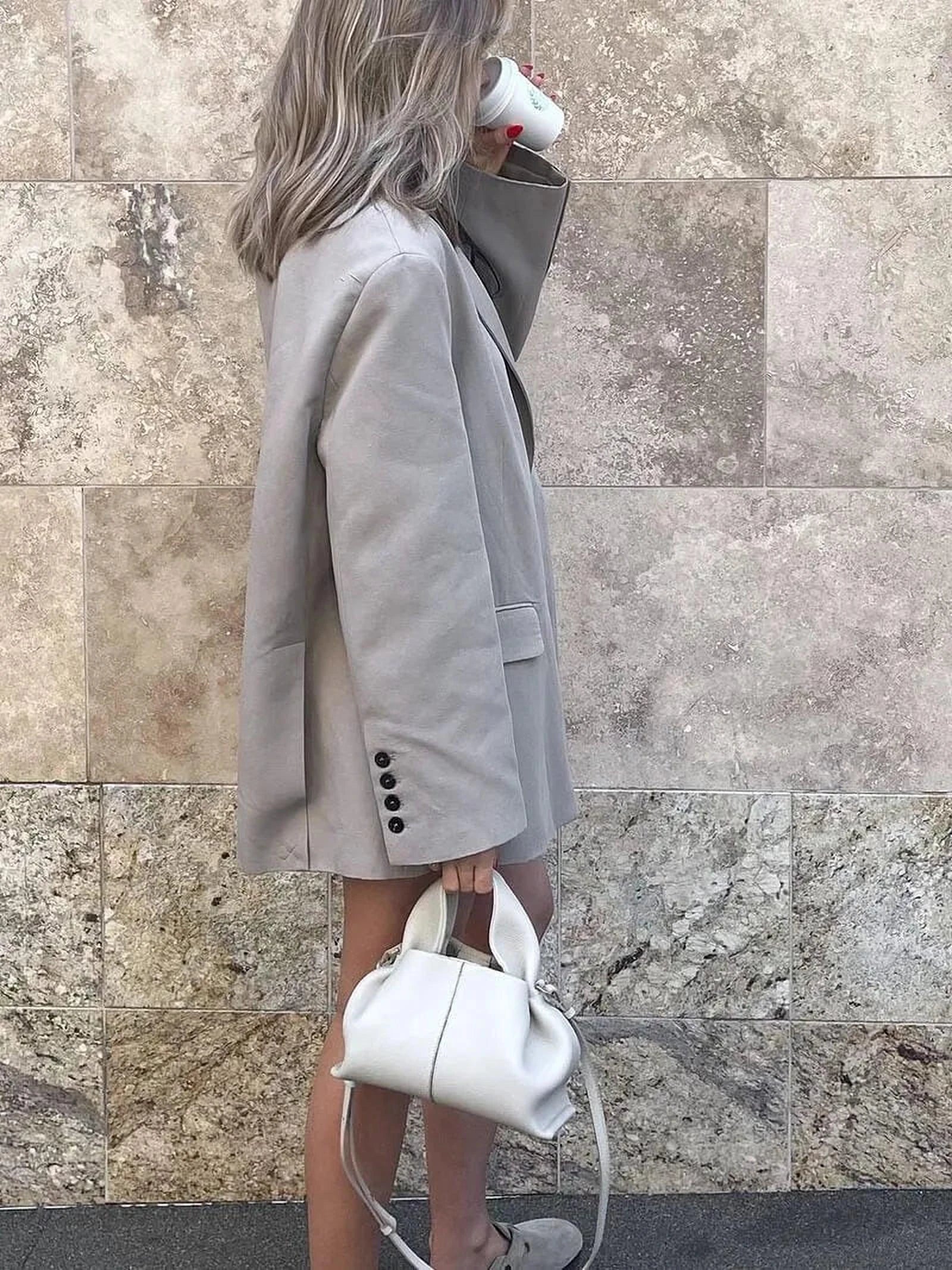 Élégance Porté Main | Sac à main chic en PU pour femmes