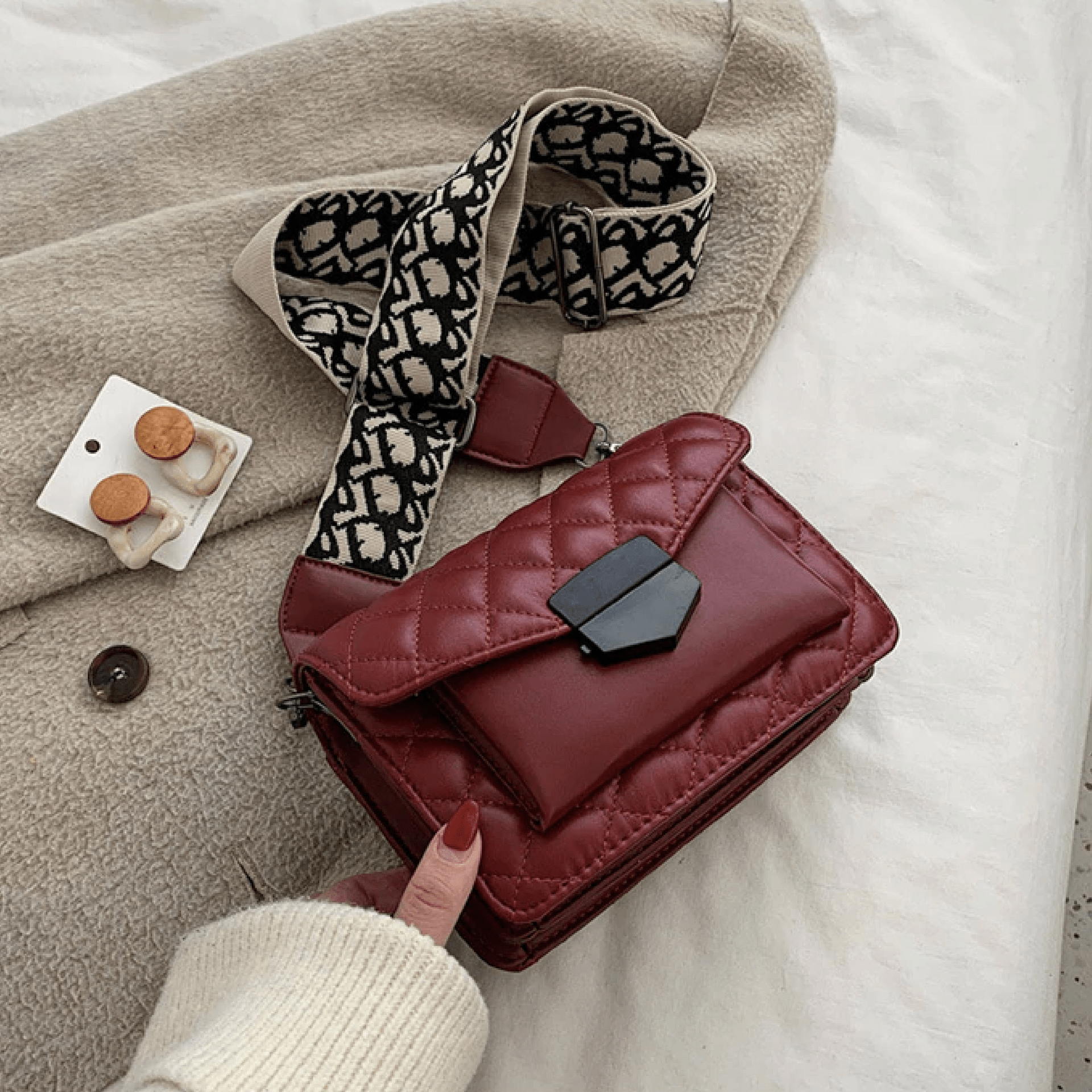 Élégance Portée | Sac à Bandoulière Chic pour Femme
