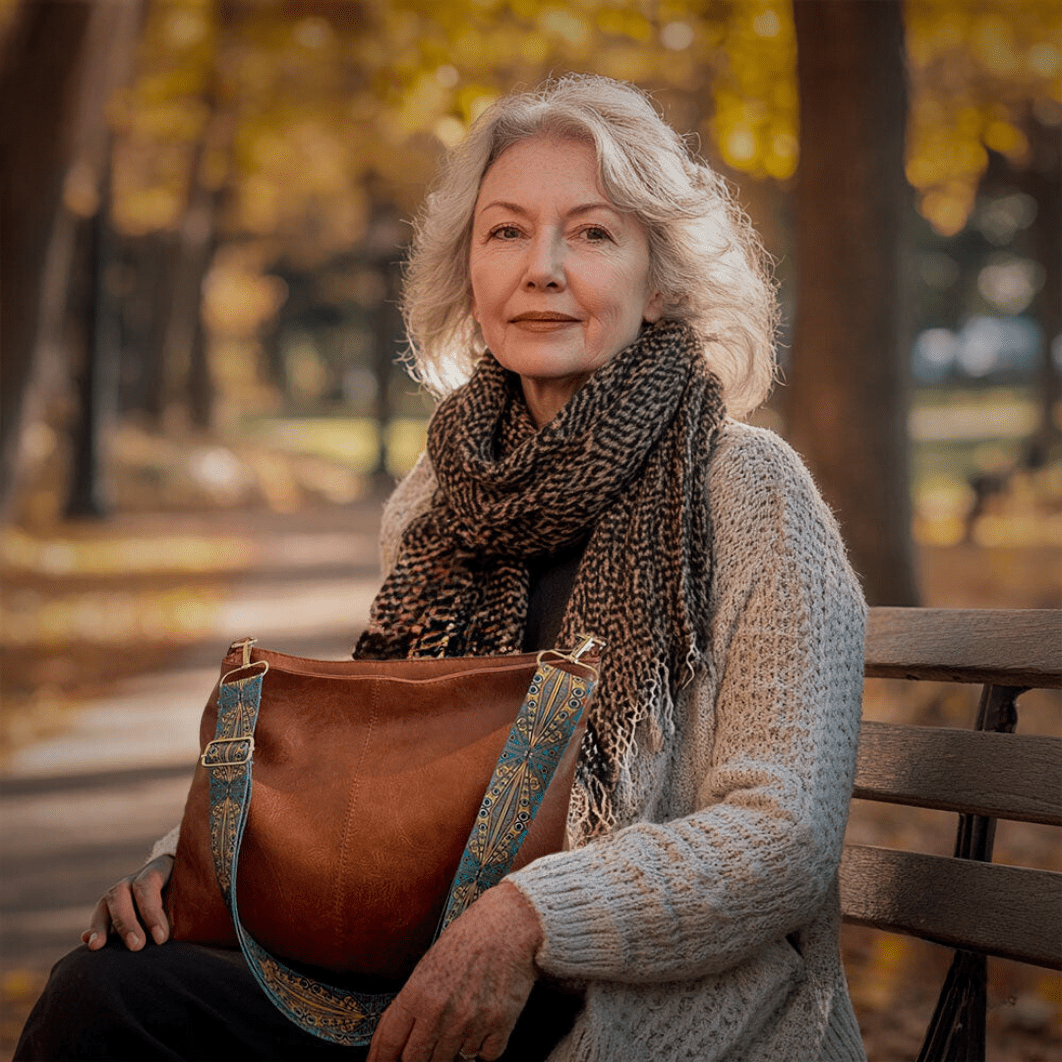Élégance Rétro Sac | Sac à Épaule Féminin en PU Chic