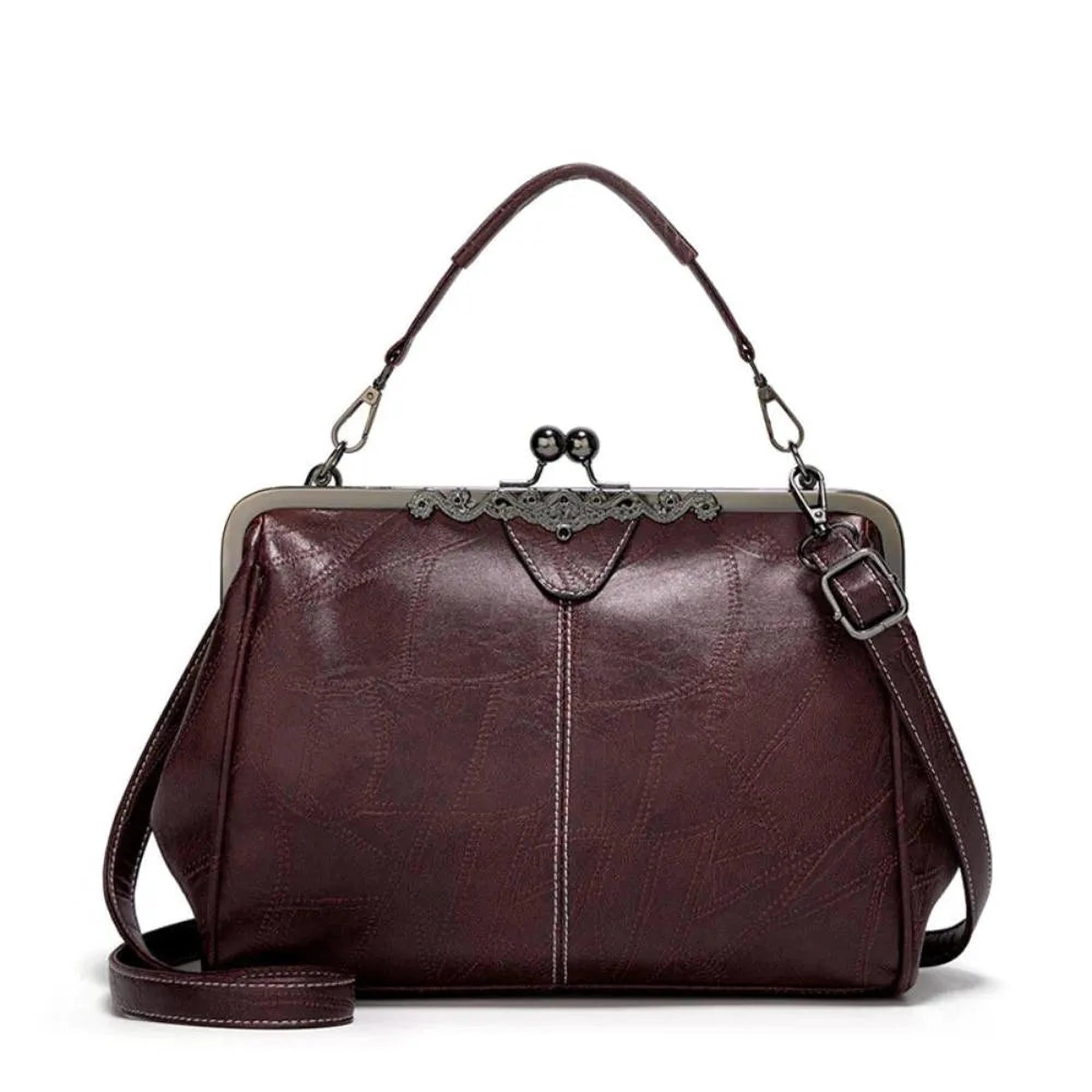 Élégance Rétro Sac | Sac à Main Vintage Chic pour Femmes