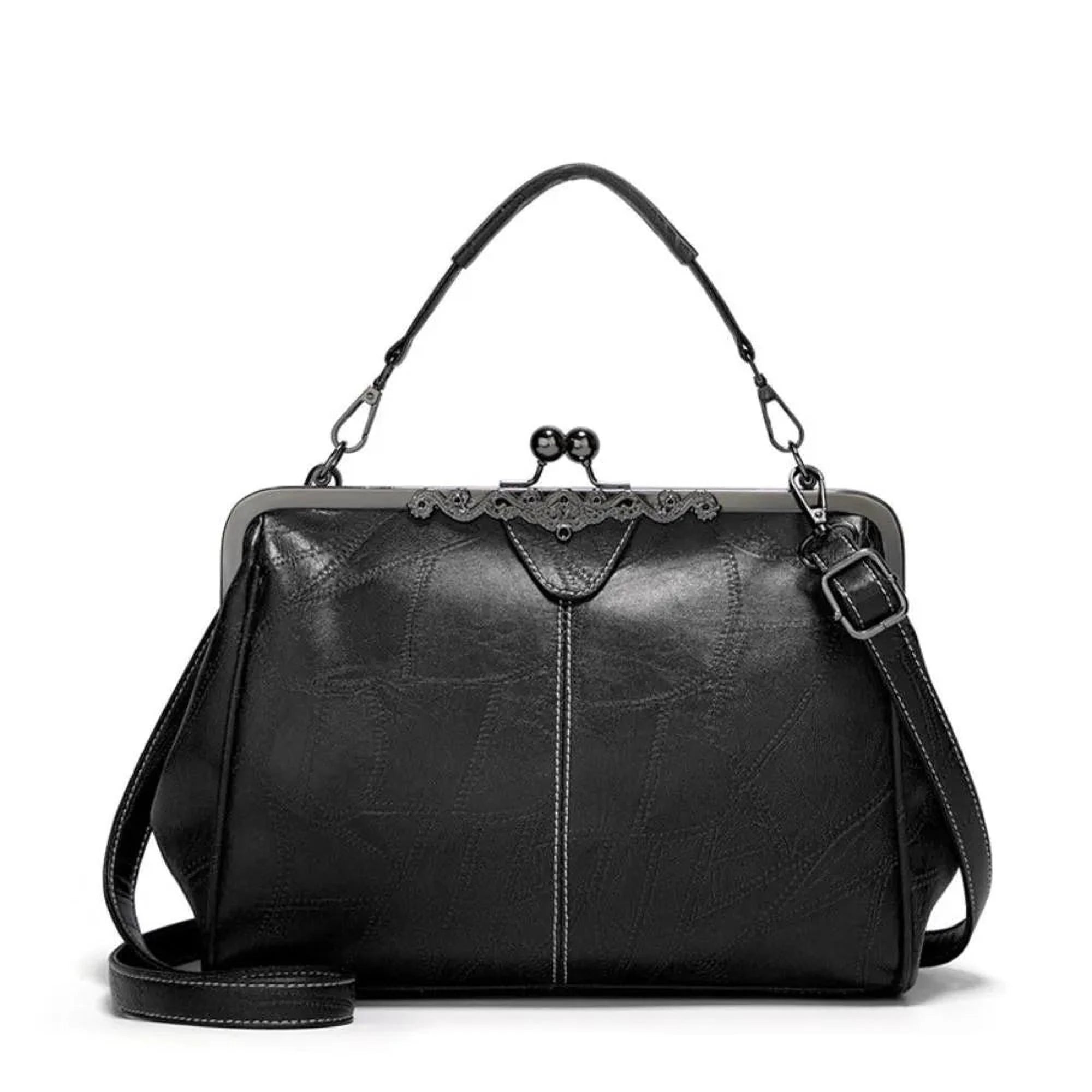 Élégance Rétro Sac | Sac à Main Vintage Chic pour Femmes