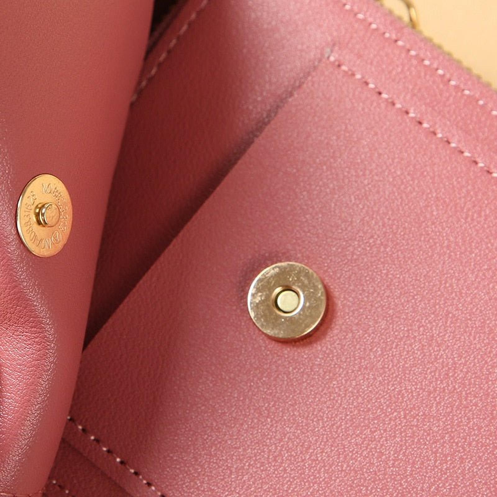 Élégance Tactile | Pochette en Similicuir avec Fenêtre pour Femmes