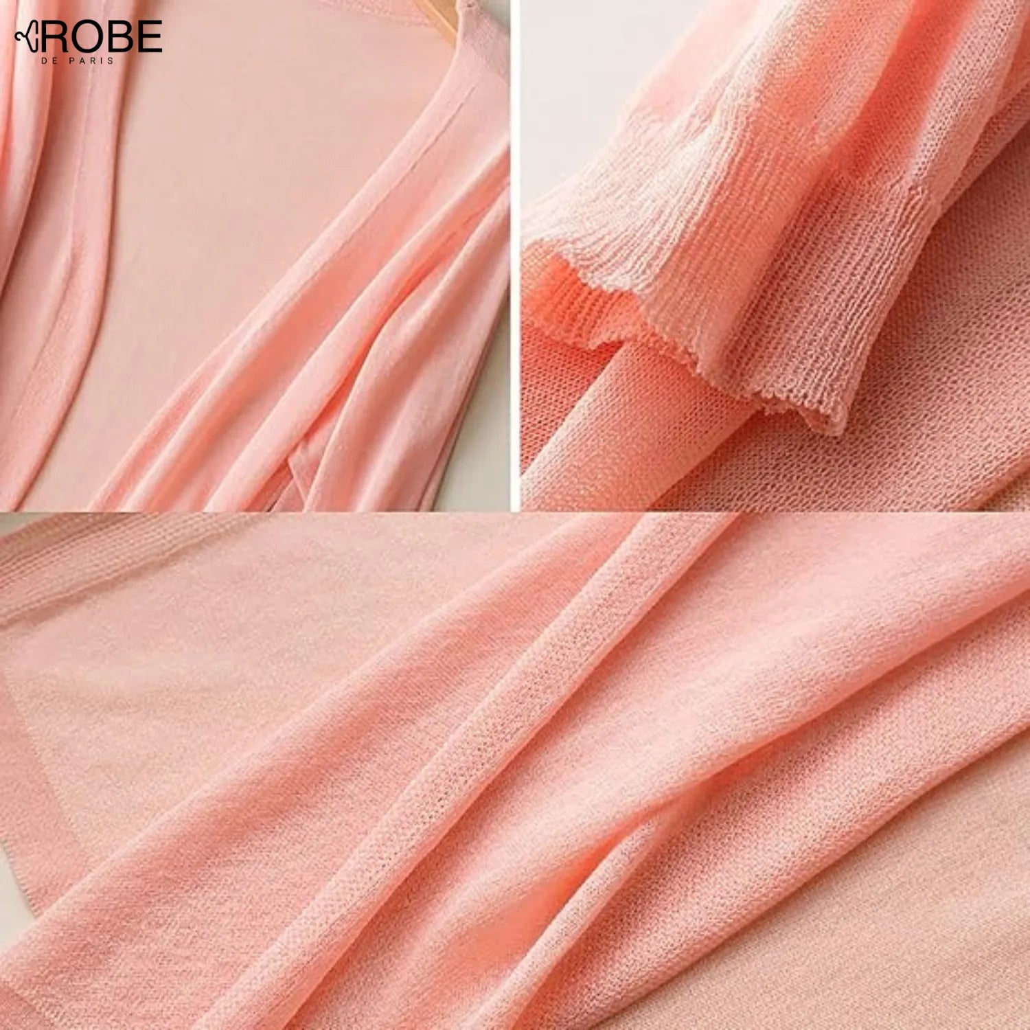 Élégance Tissée | Cardigan Long Léger pour Femmes