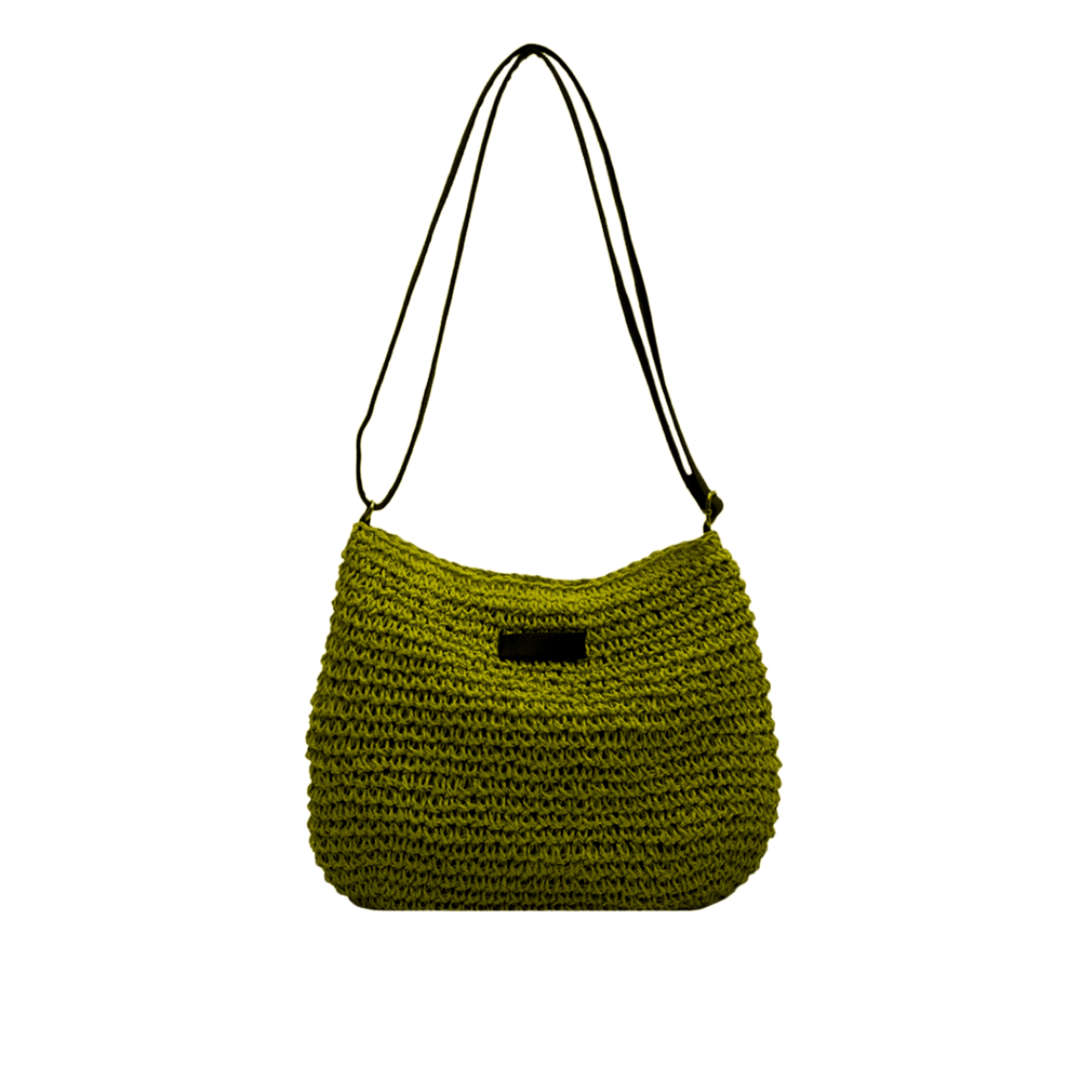 Élégance Tressée | Sac en Bandoulière Raphia pour Femmes