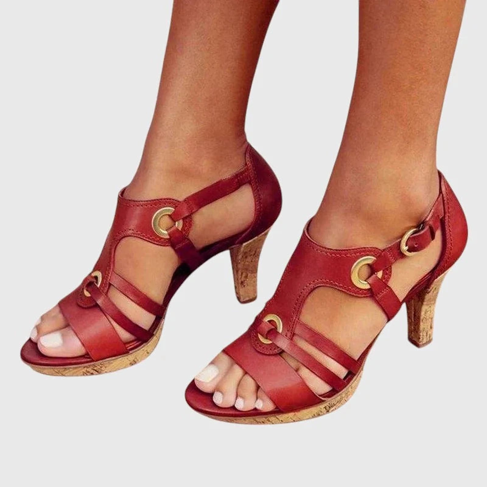Élégance à Talon | Sandale Femme avec Stabilité et Style