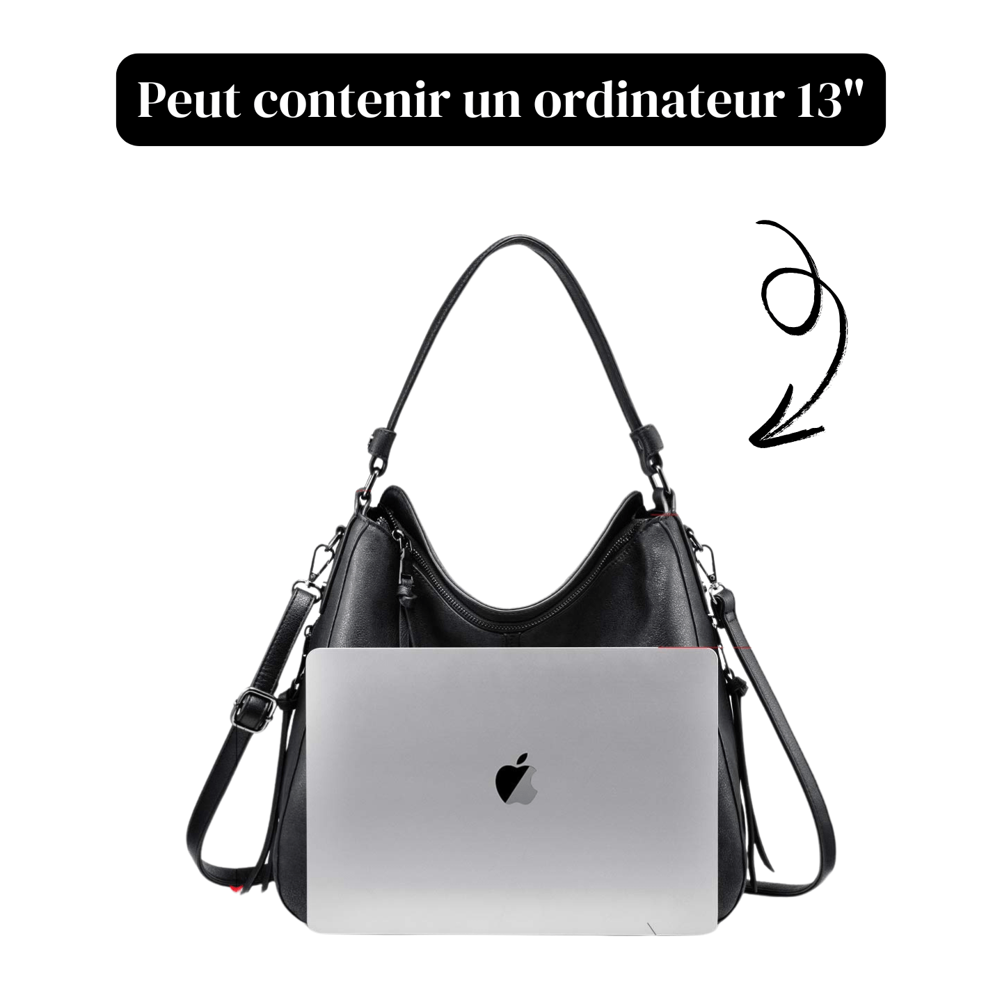 Élégancia Duo Sac | Sac à Main 2-en-1 Élégant pour Femmes Modernes