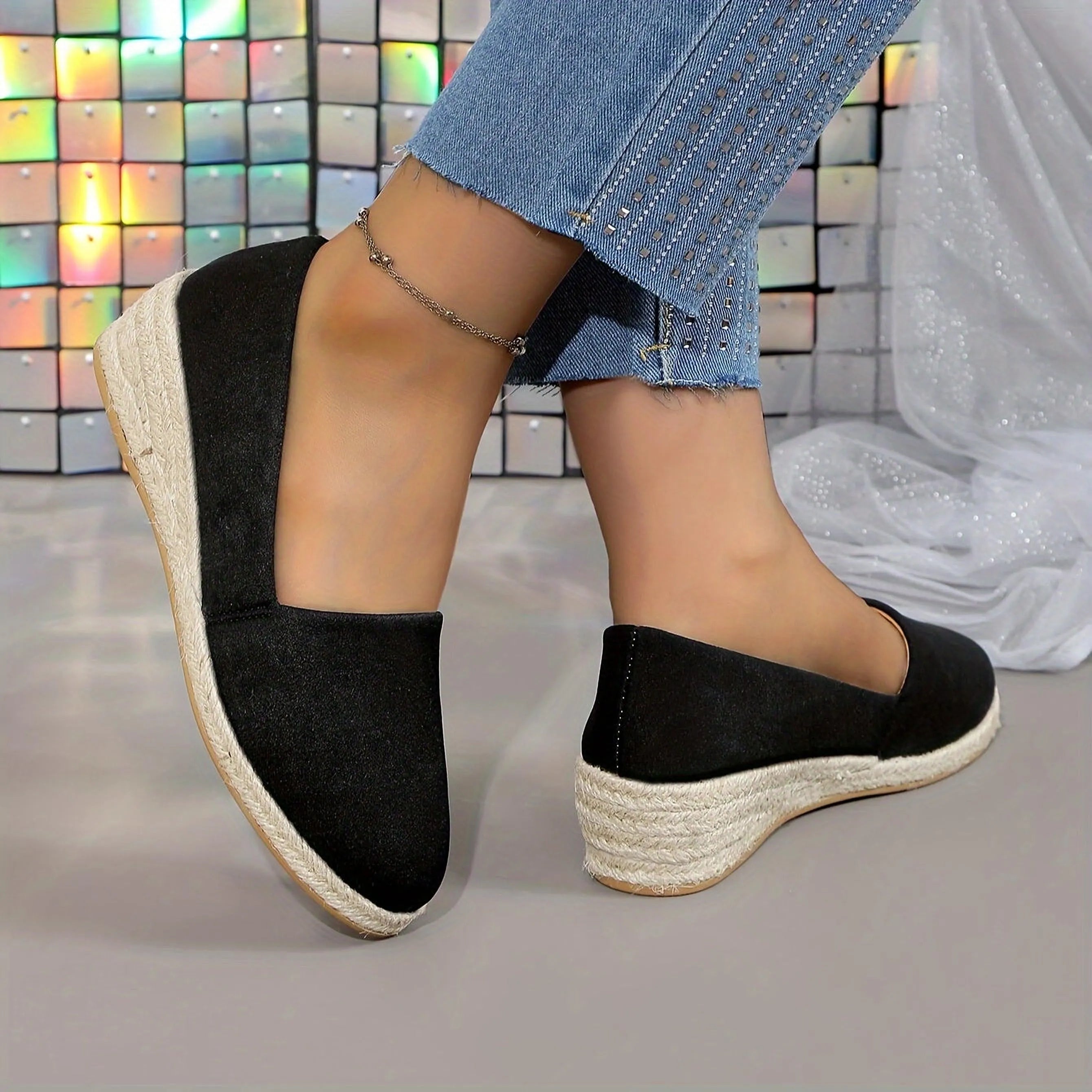 Élégante Robin | Escarpins Casual à Couleur Unie avec Semelle Confortable