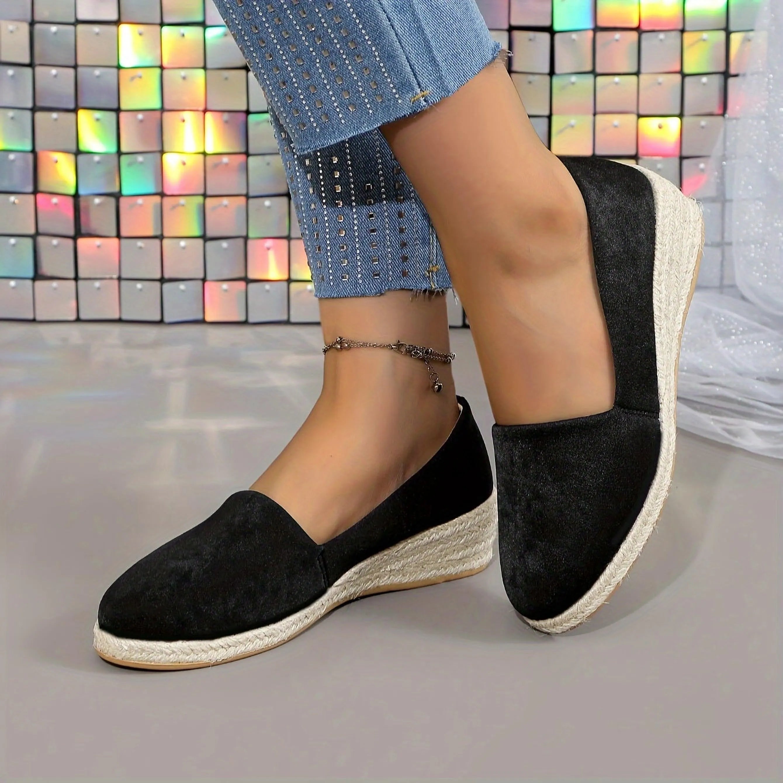 Élégante Robin | Escarpins Casual à Couleur Unie avec Semelle Confortable