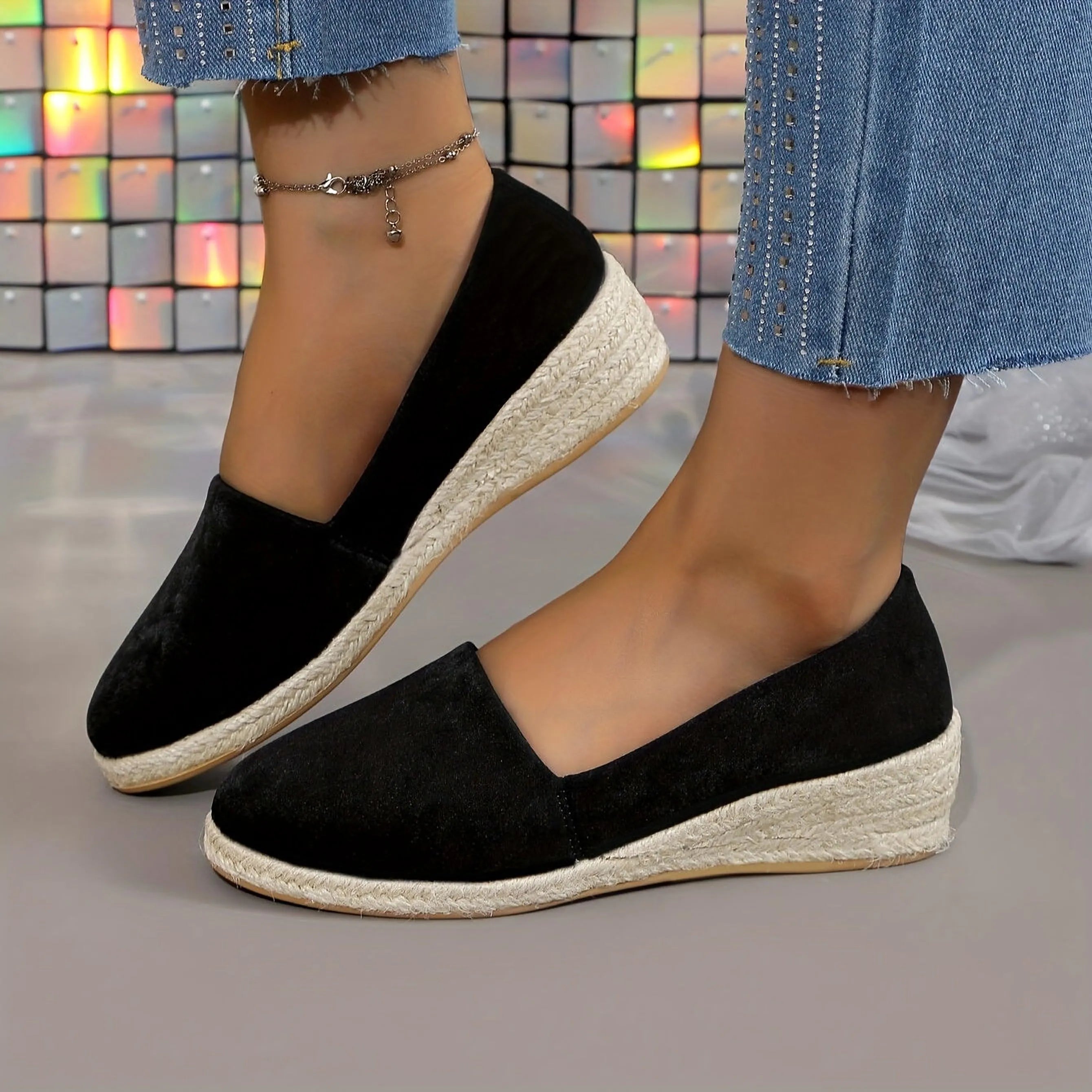 Élégante Robin | Escarpins Casual à Couleur Unie avec Semelle Confortable