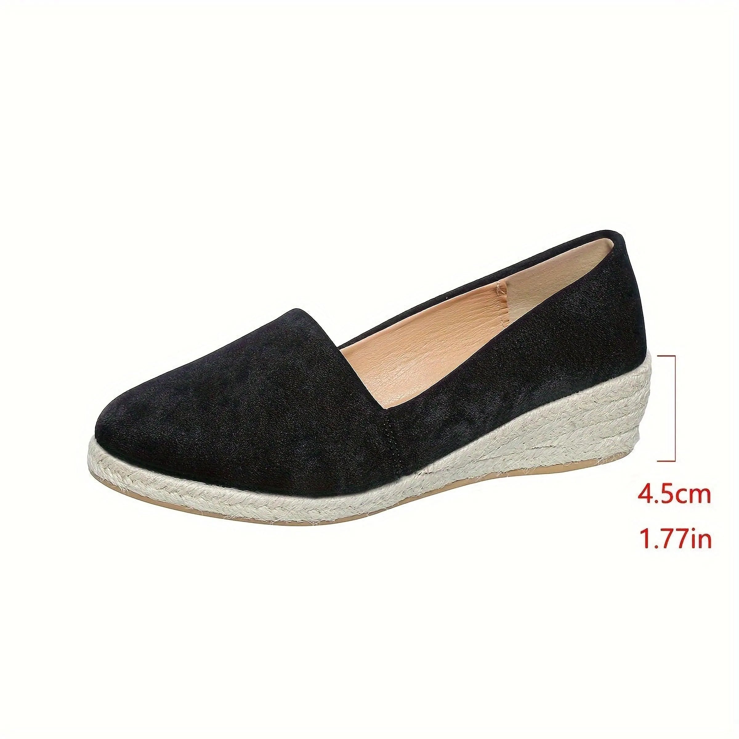 Élégante Robin | Escarpins Casual à Couleur Unie avec Semelle Confortable