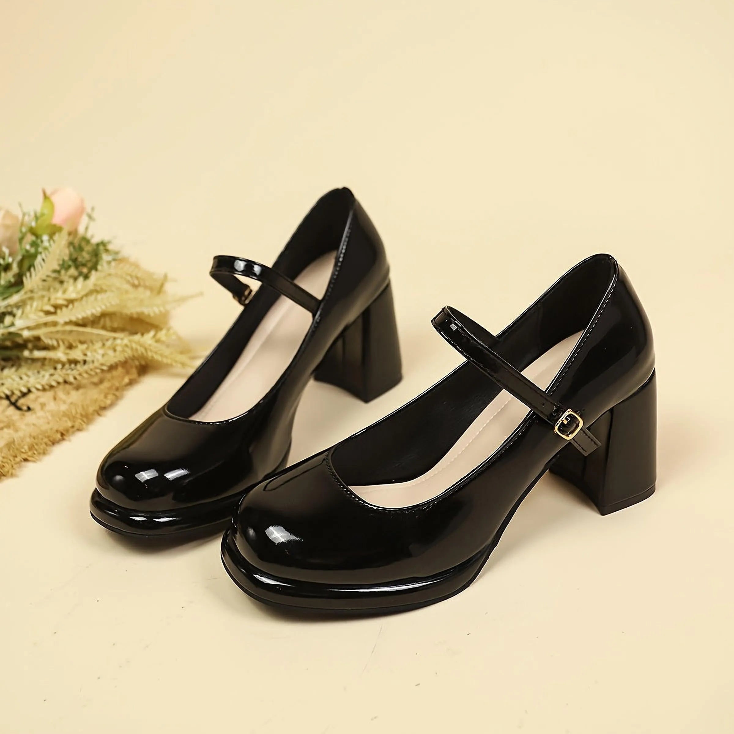 Mireille Élégance | Escarpins Mary Jane étanches femme chic