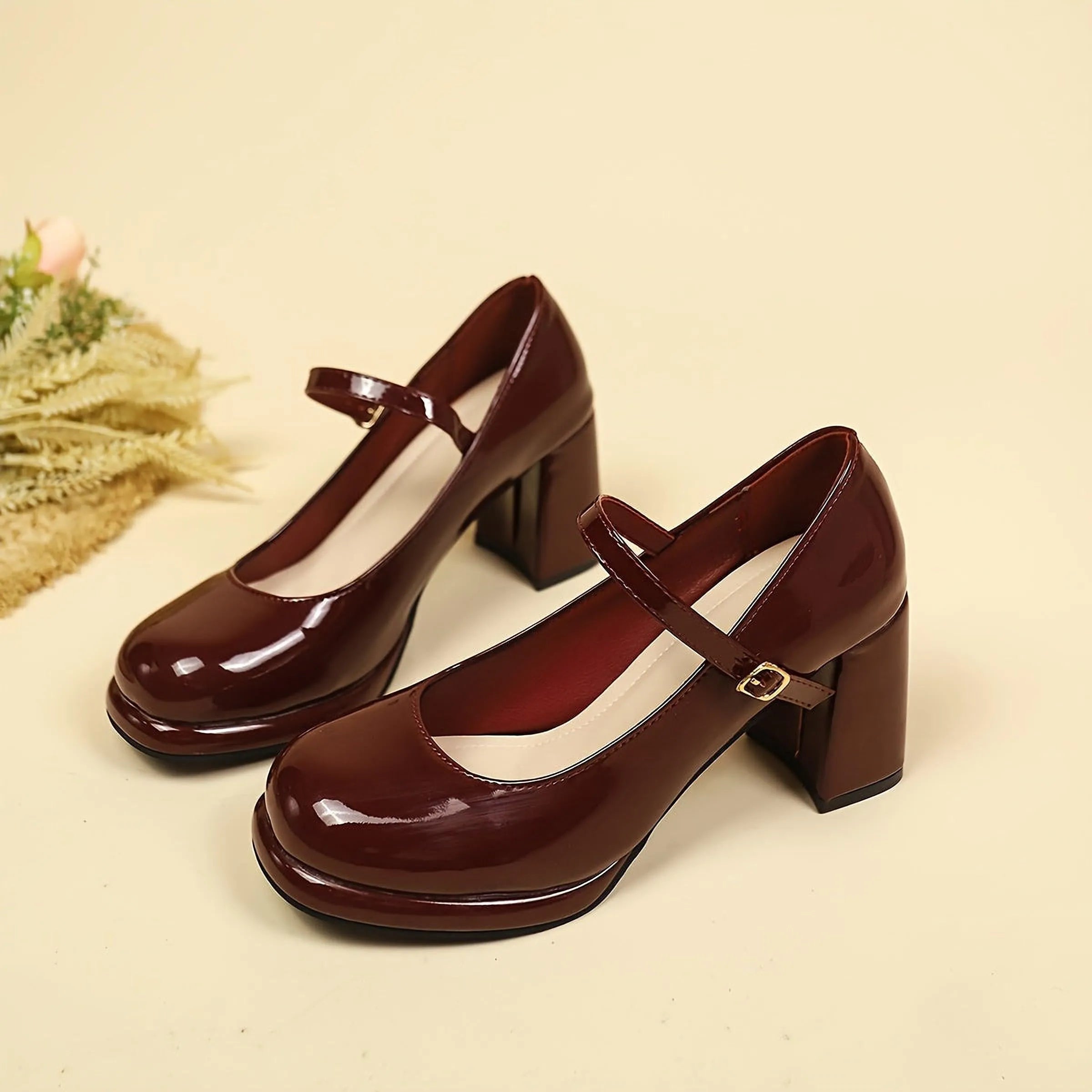 Mireille Élégance | Escarpins Mary Jane étanches femme chic
